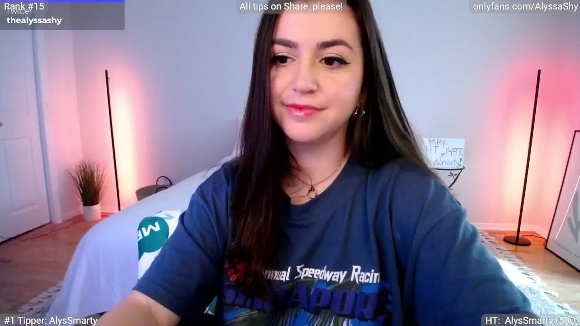 Gallery image thumbnail from AlyssaShy's myfreecams stream on, 05/07/2024, 23:37 image 9 of 20