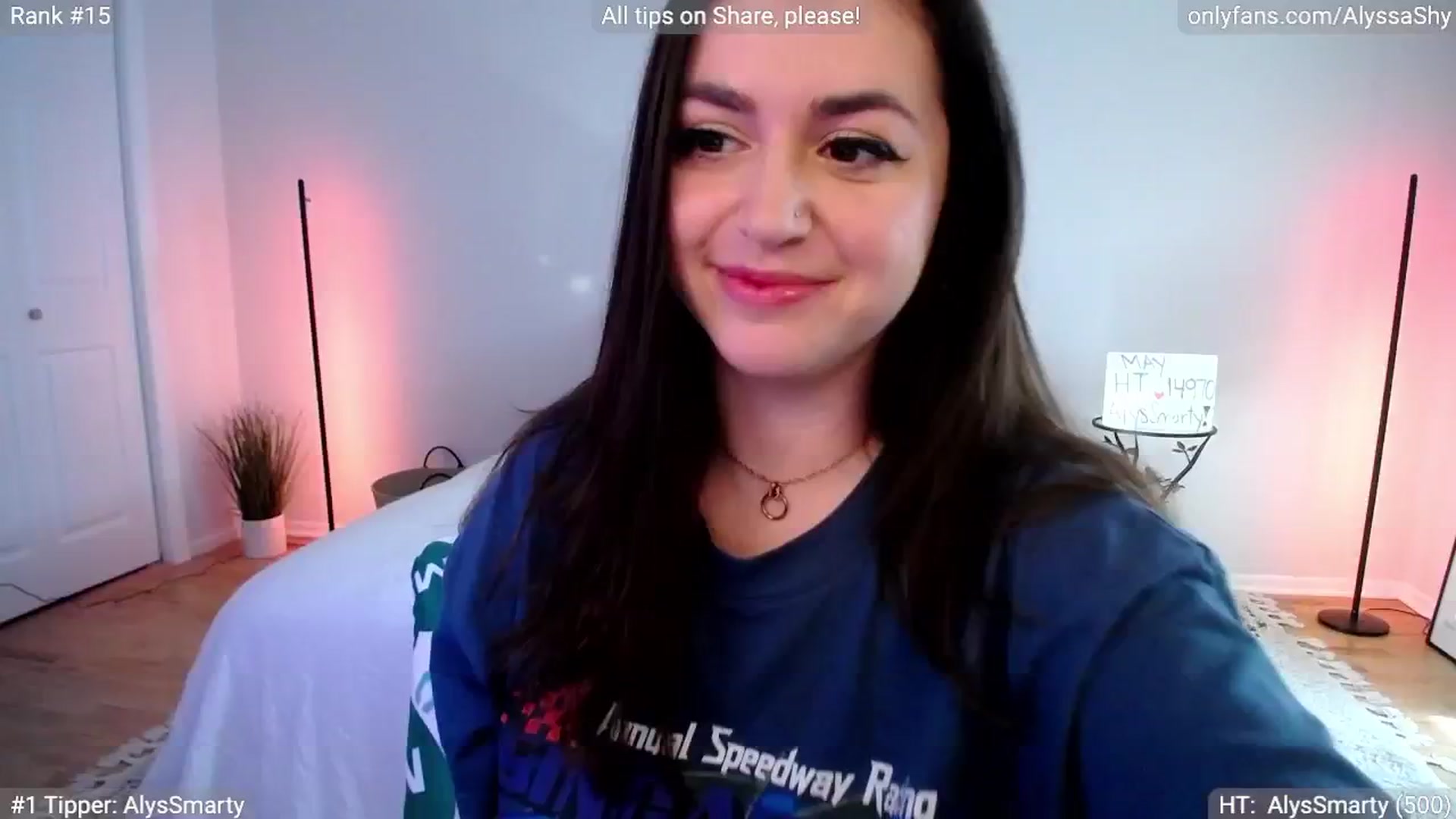 Gallery image thumbnail from AlyssaShy's myfreecams stream on, 05/07/2024, 23:37 image 5 of 20