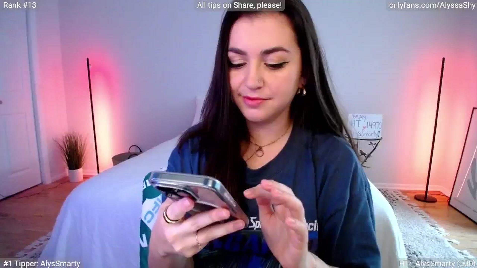 Gallery image thumbnail from AlyssaShy's myfreecams stream on, 05/07/2024, 23:37 image 11 of 20
