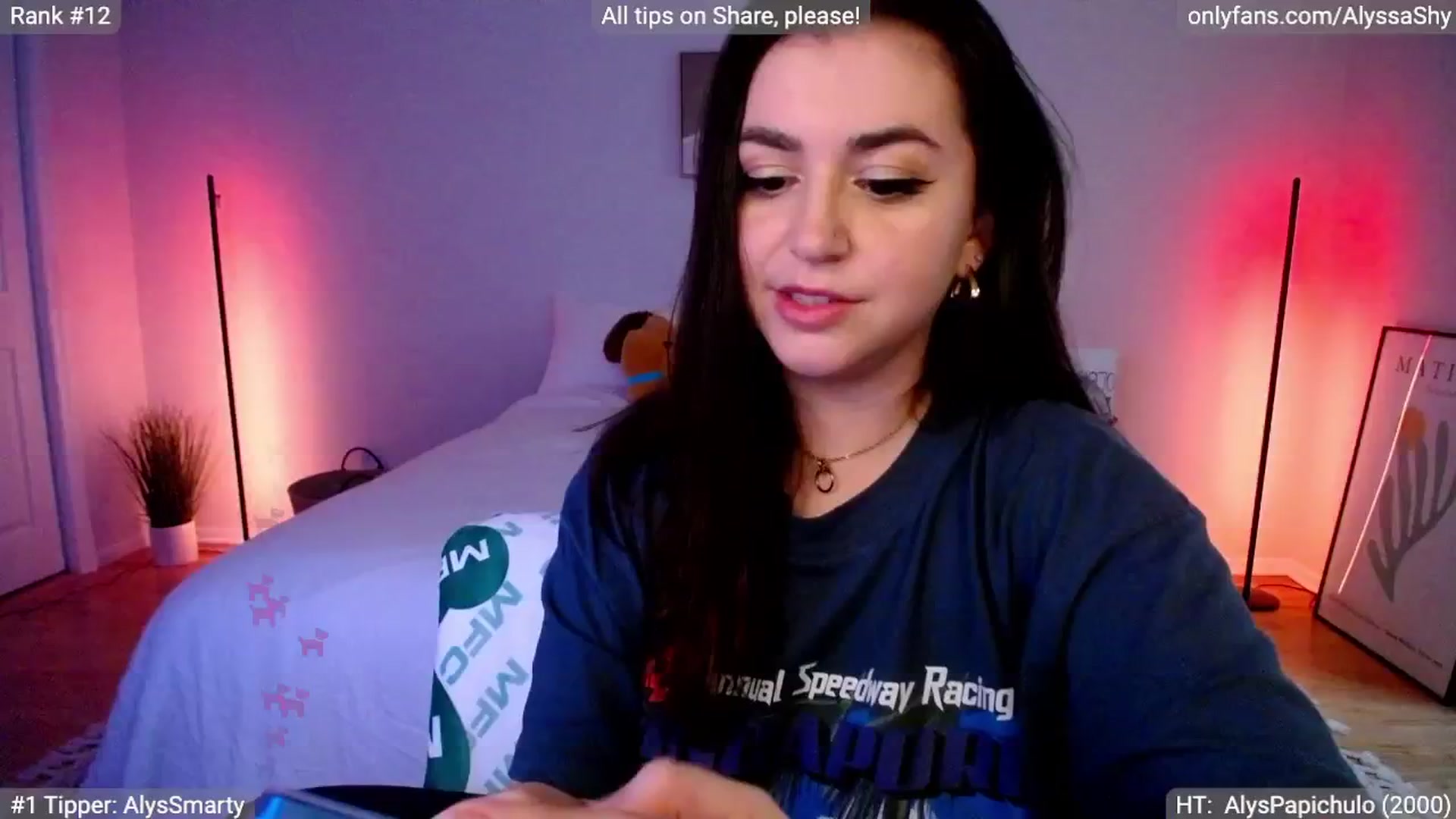 Gallery image thumbnail from AlyssaShy's myfreecams stream on, 05/07/2024, 23:37 image 17 of 20