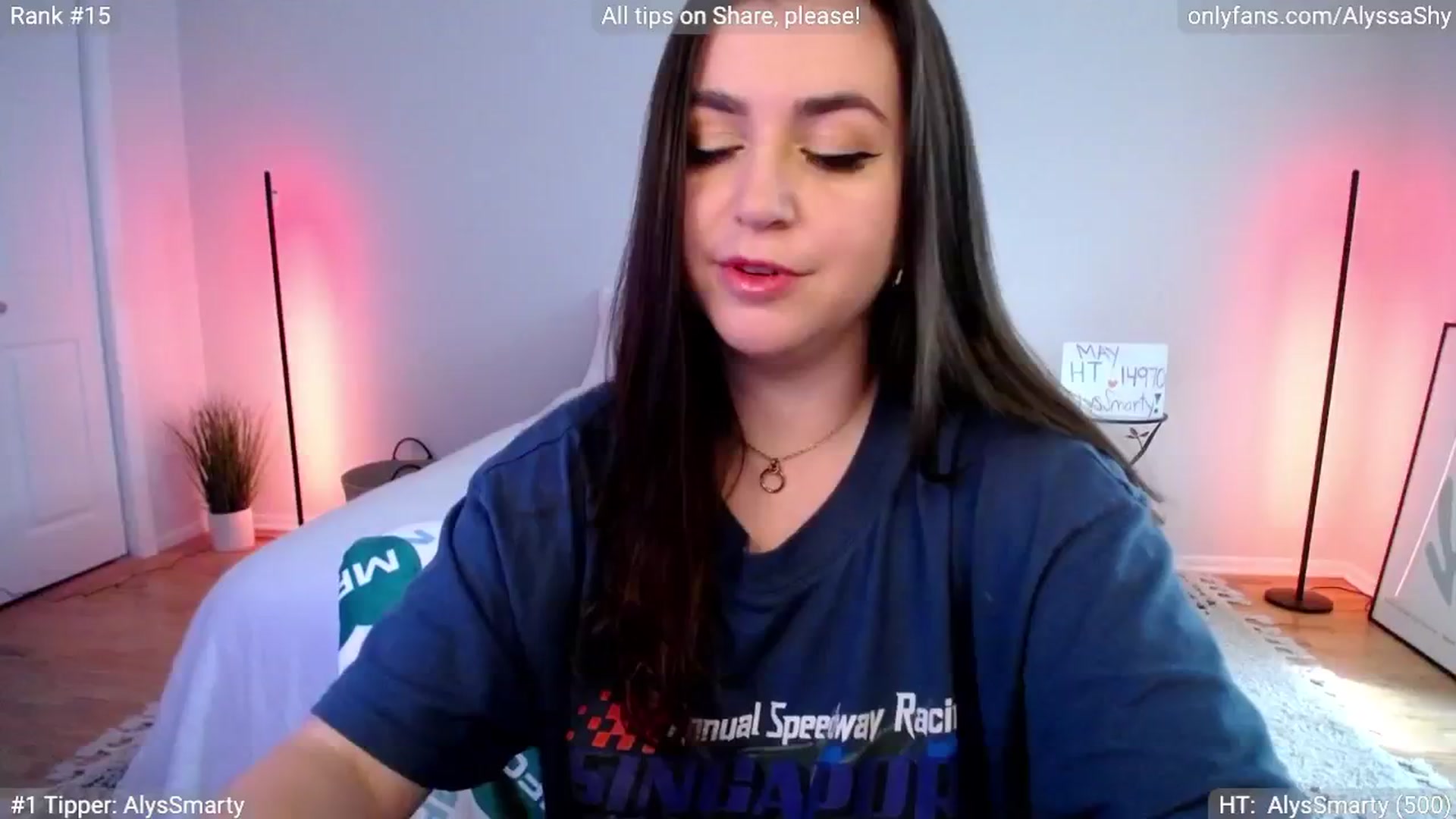 Gallery image thumbnail from AlyssaShy's myfreecams stream on, 05/07/2024, 23:37 image 7 of 20