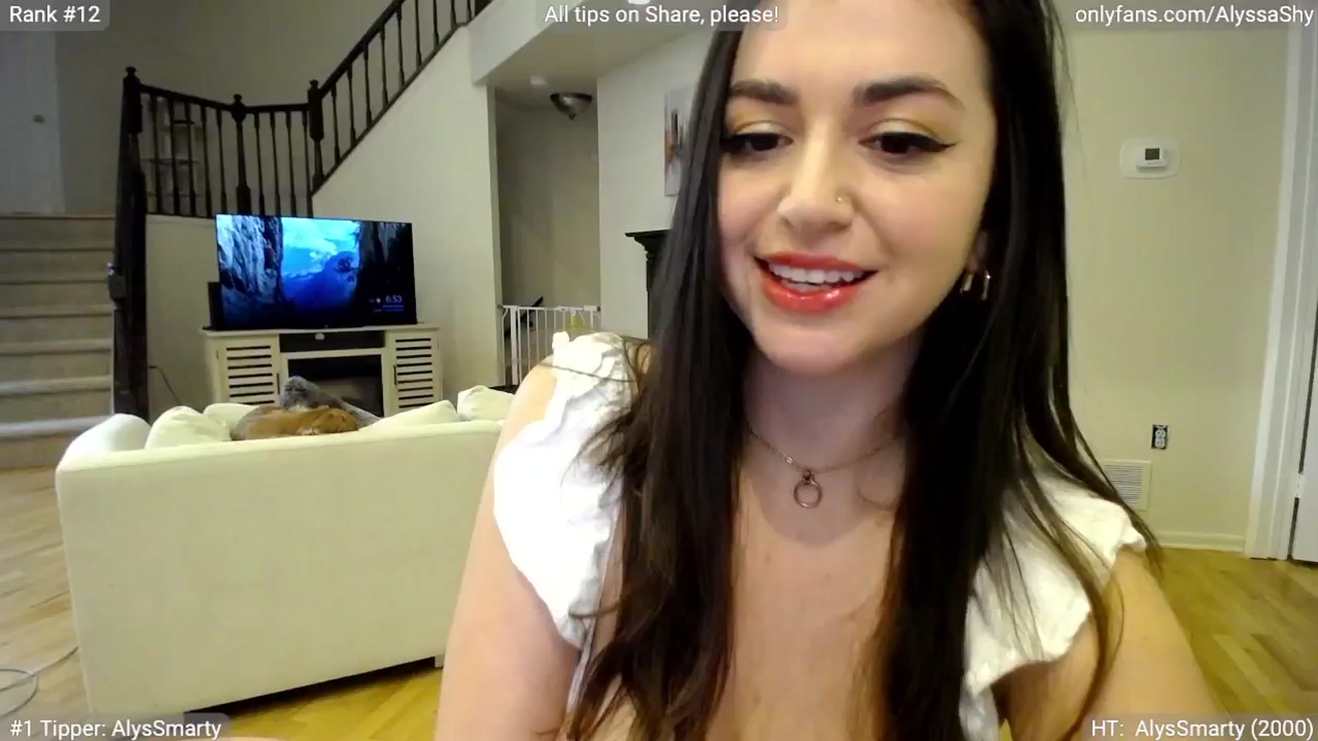 Gallery image thumbnail from AlyssaShy's myfreecams stream on, 05/08/2024, 23:17 image 18 of 20
