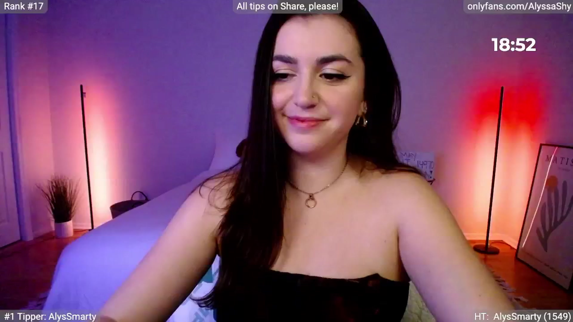 Gallery image thumbnail from AlyssaShy's myfreecams stream on, 05/11/2024, 02:12 image 9 of 20