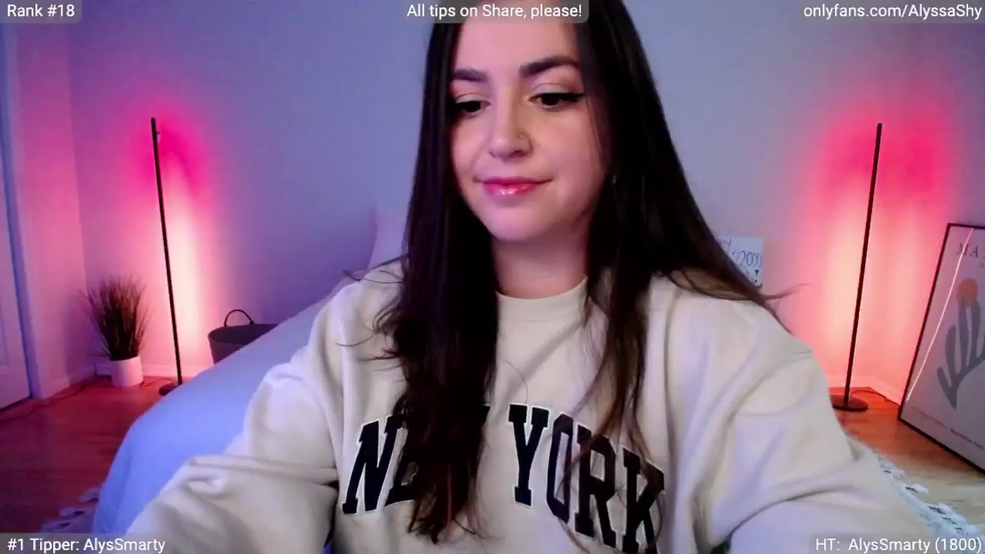 Gallery image thumbnail from AlyssaShy's myfreecams stream on, 05/16/2024, 20:08 image 16 of 20