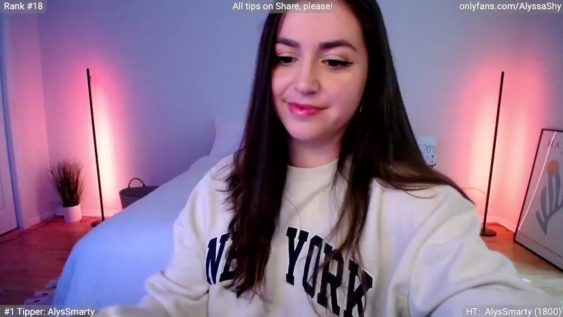 Gallery image thumbnail from AlyssaShy's myfreecams stream on, 05/16/2024, 20:08 image 17 of 20