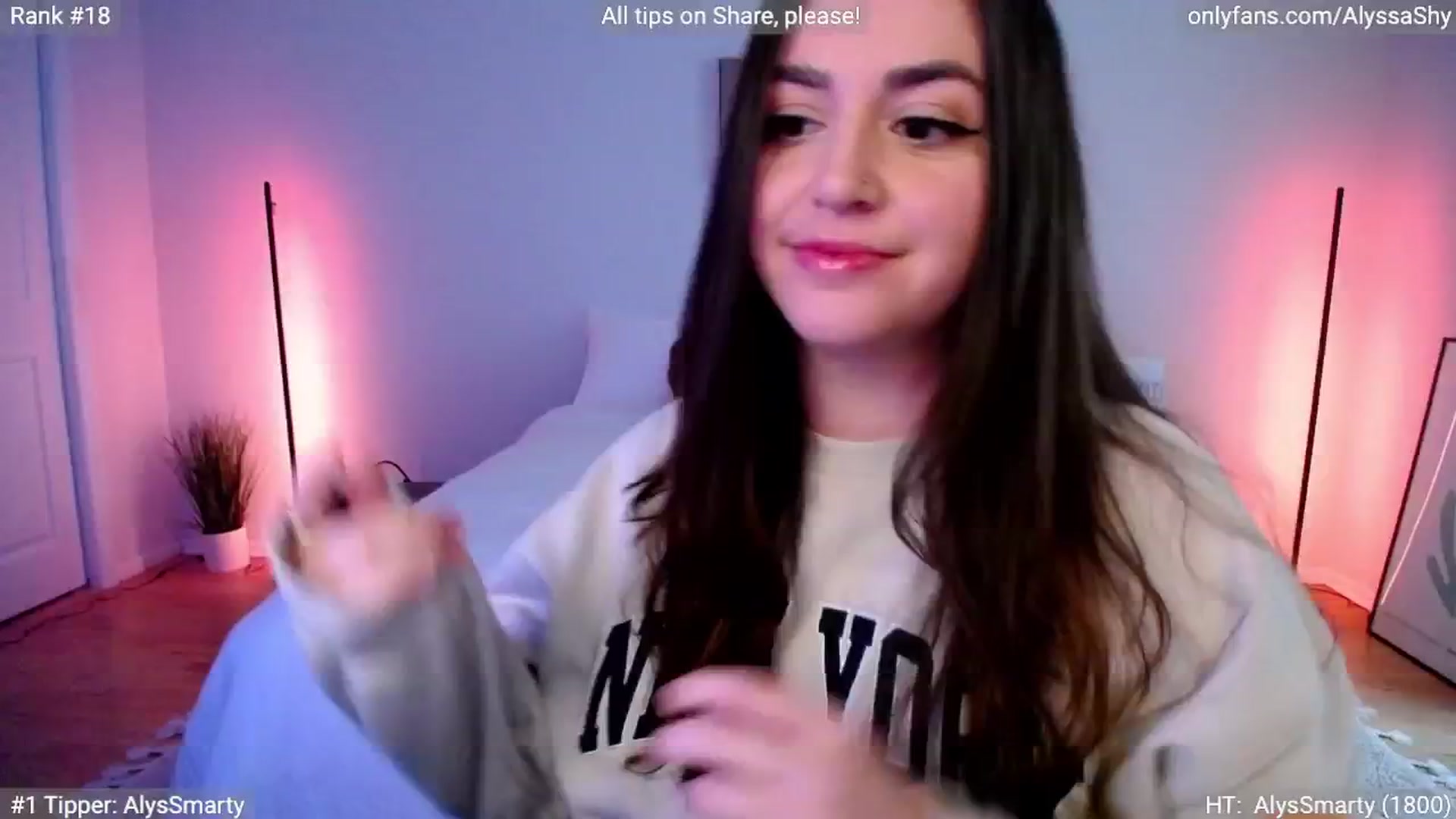 Gallery image thumbnail from AlyssaShy's myfreecams stream on, 05/16/2024, 20:08 image 19 of 20