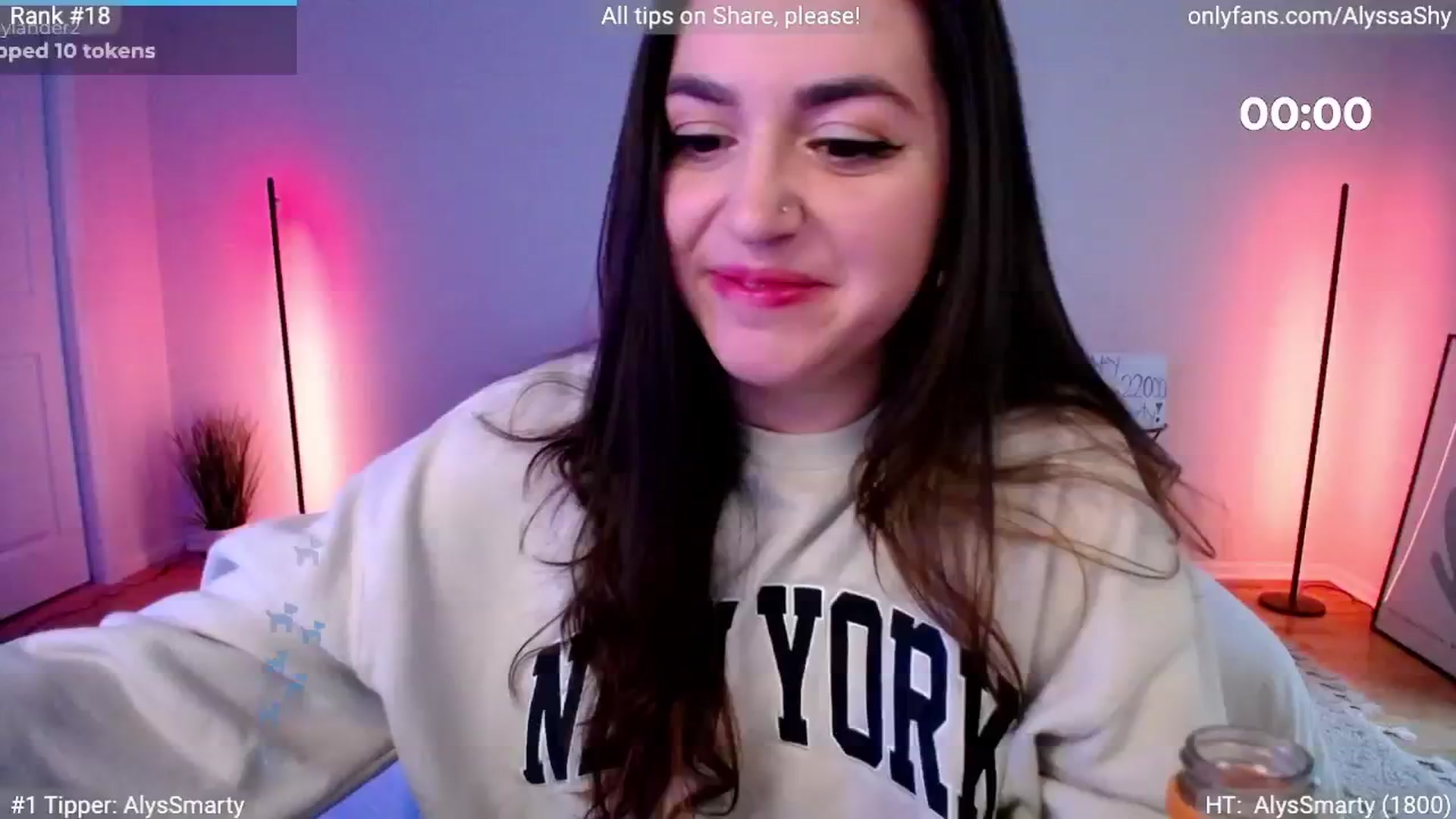 Gallery image thumbnail from AlyssaShy's myfreecams stream on, 05/16/2024, 23:24 image 3 of 20