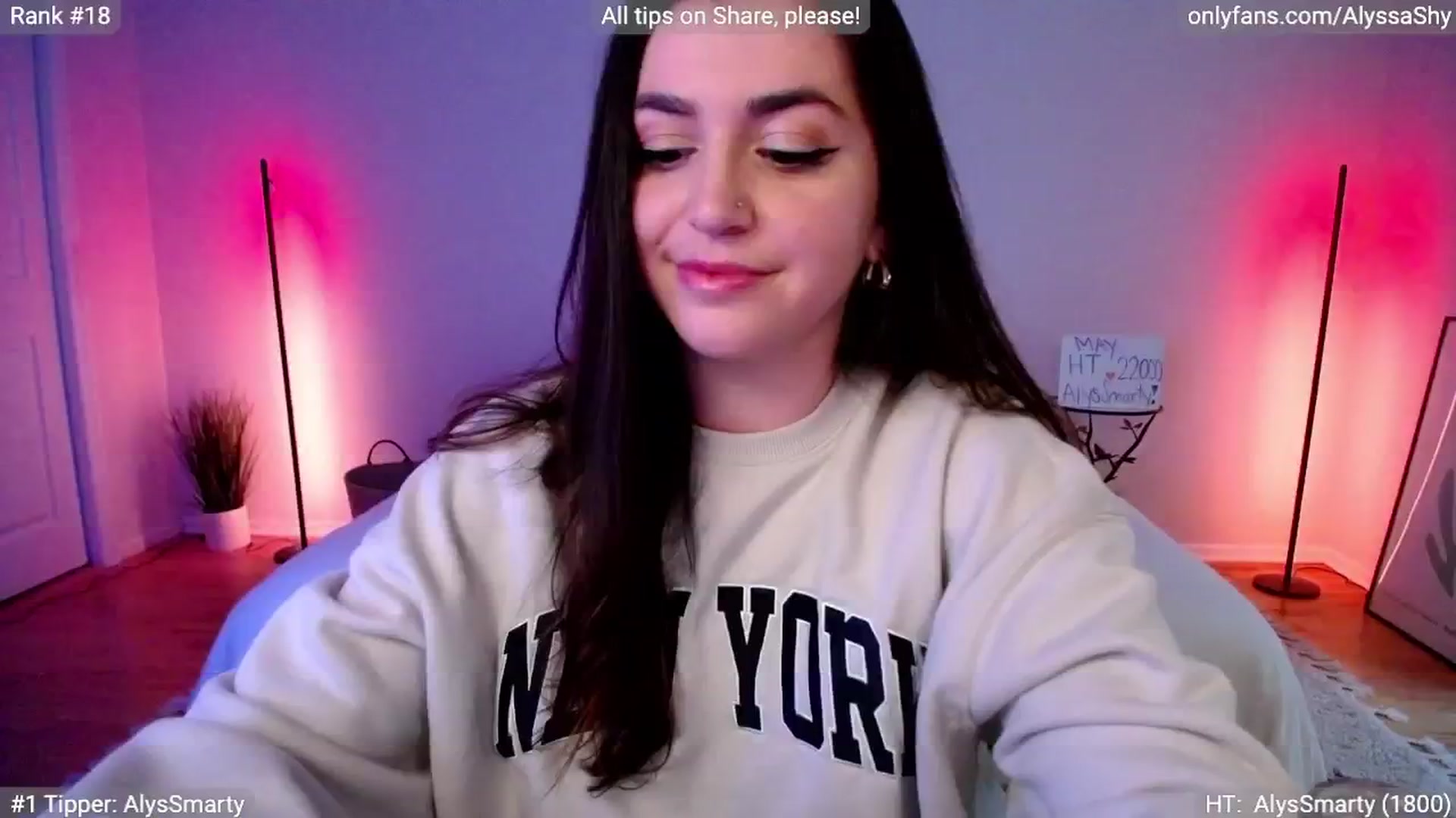 Gallery image thumbnail from AlyssaShy's myfreecams stream on, 05/16/2024, 23:24 image 7 of 20