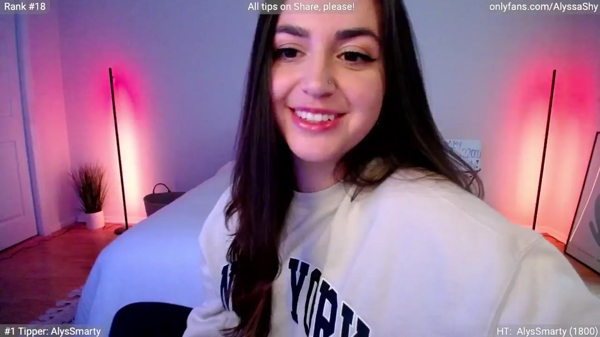 Gallery image thumbnail from AlyssaShy's myfreecams stream on, 05/16/2024, 23:24 image 4 of 20