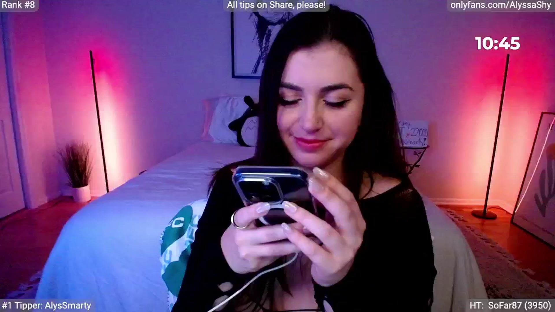 Gallery image thumbnail from AlyssaShy's myfreecams stream on, 05/26/2024, 05:18 image 19 of 20