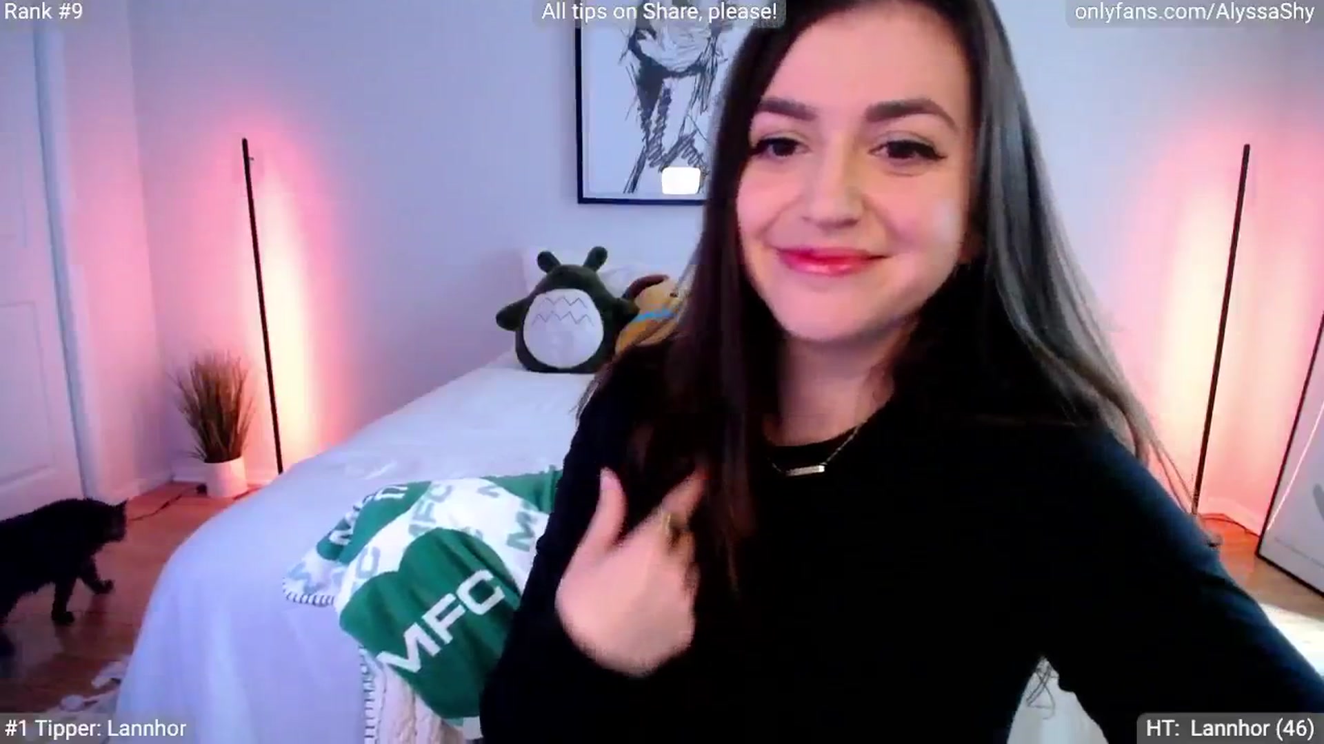 Gallery image thumbnail from AlyssaShy's myfreecams stream on, 05/28/2024, 22:37 image 7 of 20