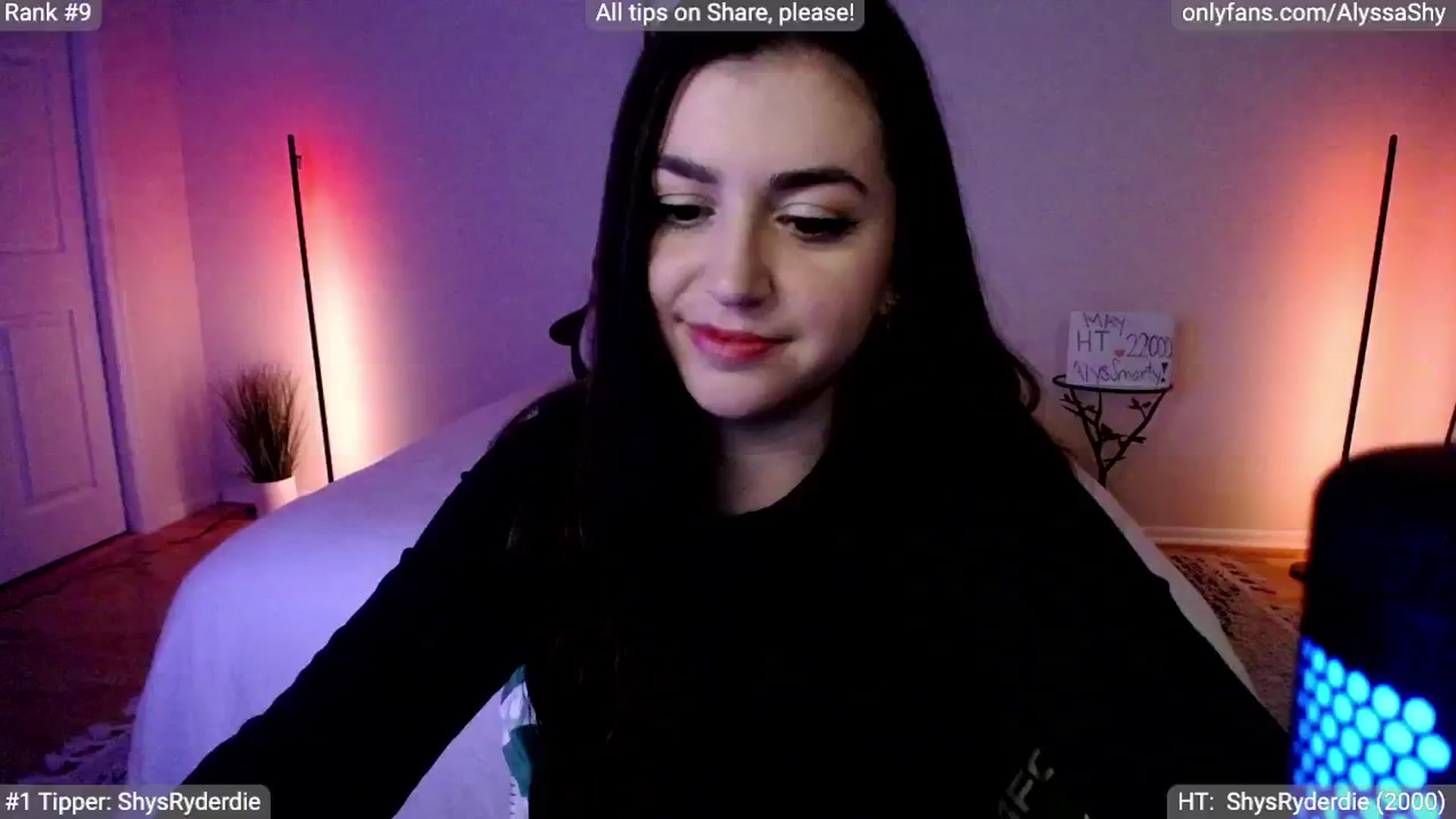 Gallery image thumbnail from AlyssaShy's myfreecams stream on, 05/29/2024, 01:03 image 19 of 20