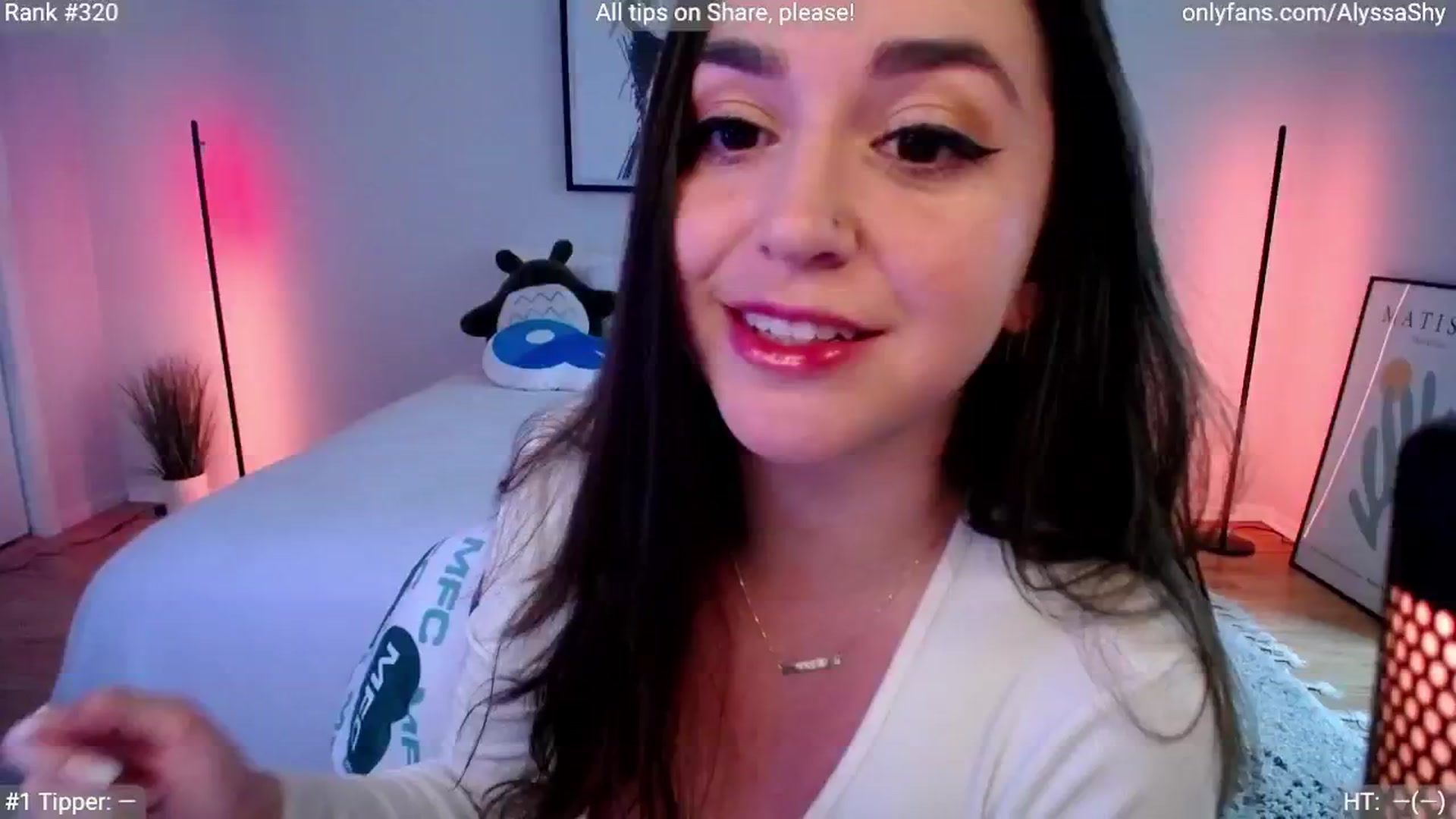 Gallery image thumbnail from AlyssaShy's myfreecams stream on, 06/12/2024, 23:05 image 1 of 20