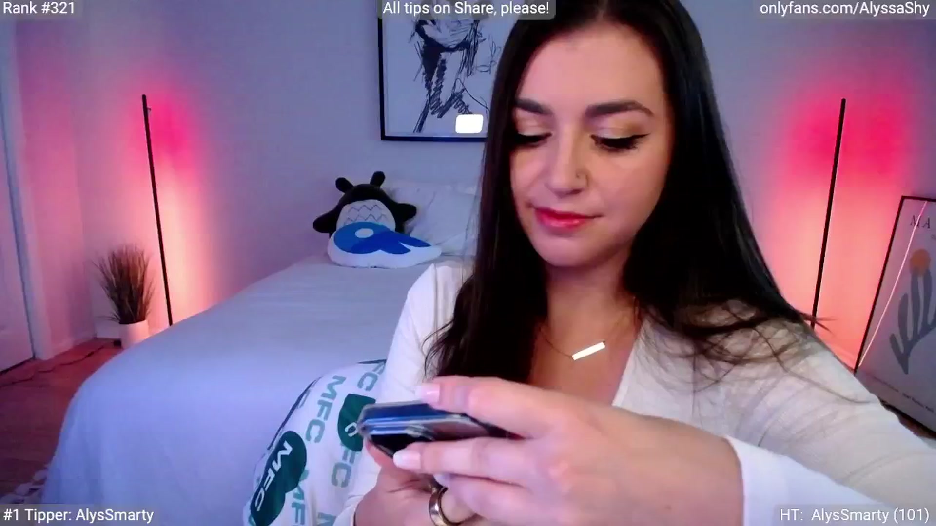 Gallery image thumbnail from AlyssaShy's myfreecams stream on, 06/12/2024, 23:05 image 13 of 20