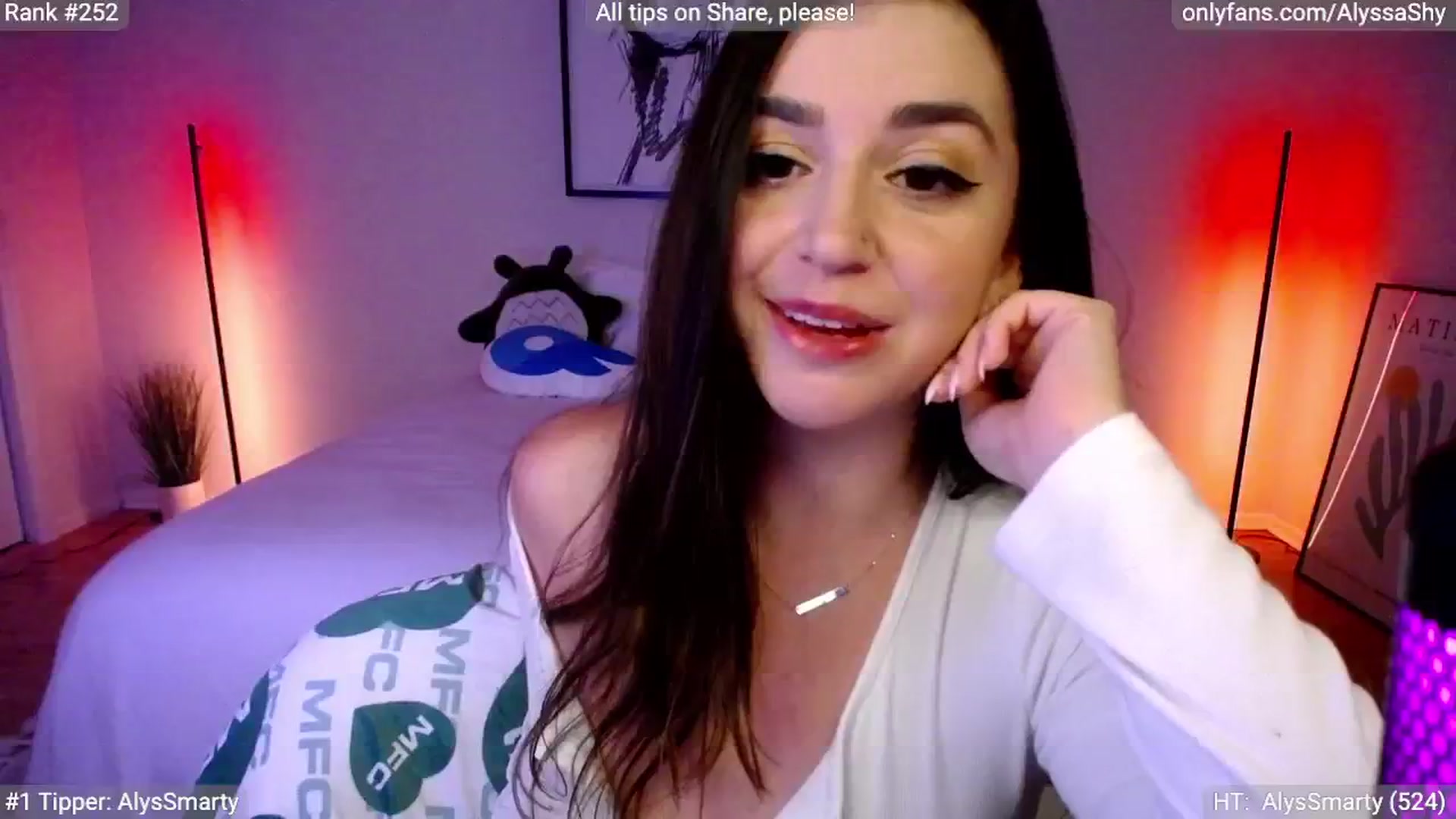 Gallery image thumbnail from AlyssaShy's myfreecams stream on, 06/13/2024, 24:42 image 17 of 20