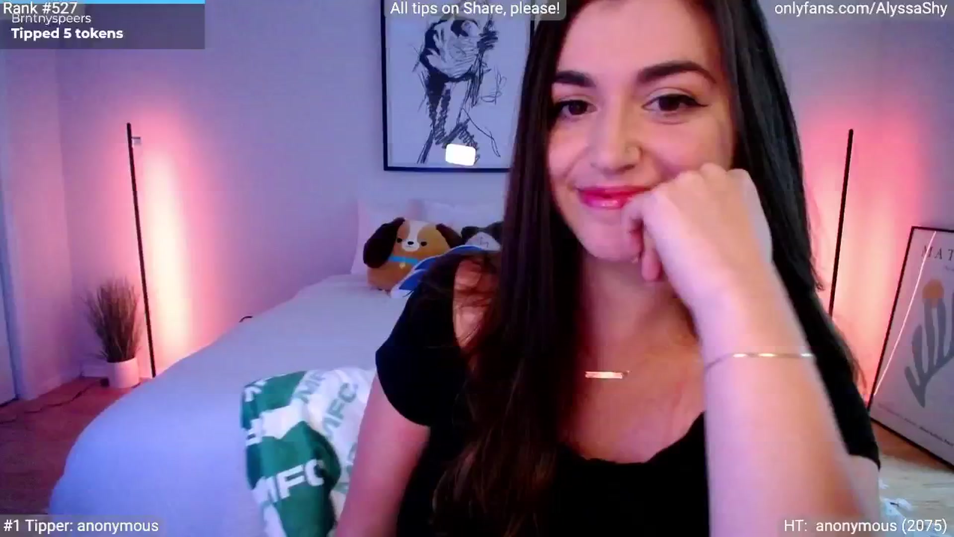 Gallery image thumbnail from AlyssaShy's myfreecams stream on, 06/20/2024, 22:45 image 15 of 20