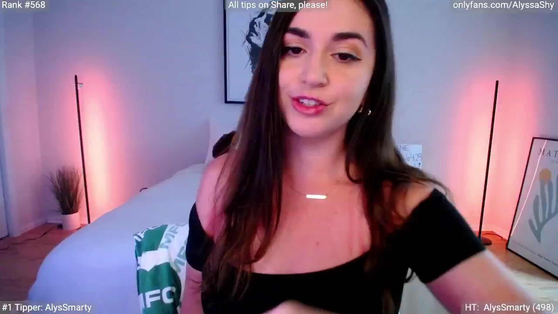 Gallery image thumbnail from AlyssaShy's myfreecams stream on, 06/20/2024, 22:45 image 4 of 20