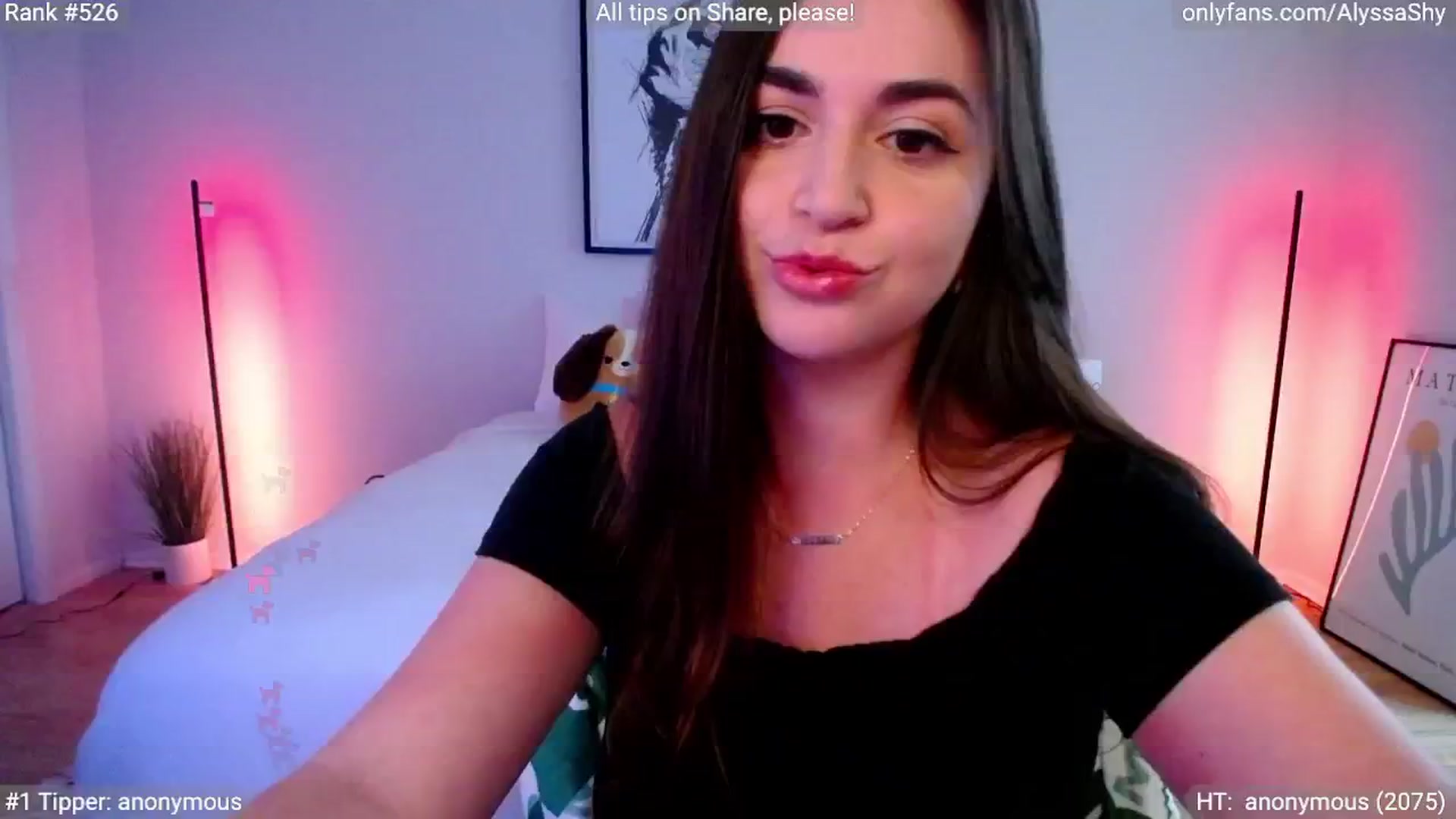 Gallery image thumbnail from AlyssaShy's myfreecams stream on, 06/20/2024, 22:45 image 14 of 20
