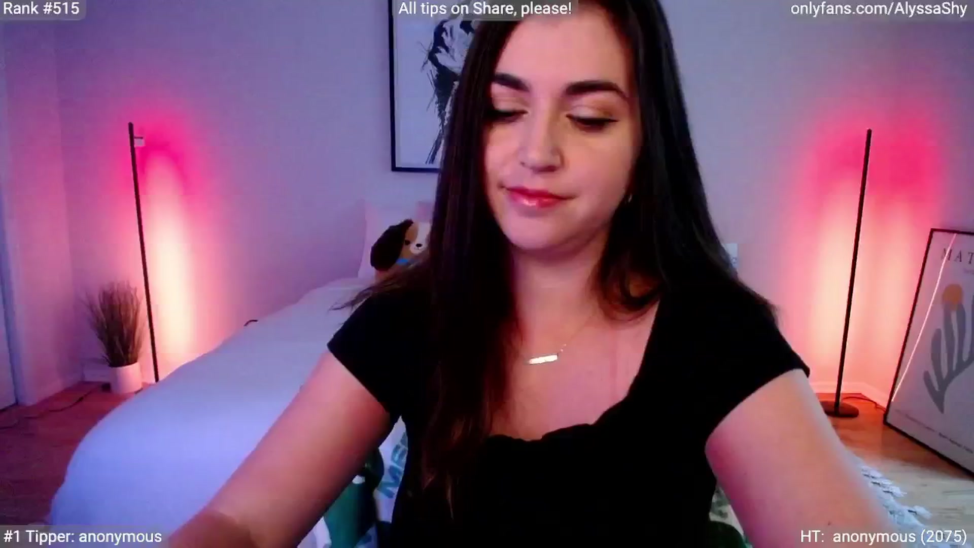 Gallery image thumbnail from AlyssaShy's myfreecams stream on, 06/20/2024, 22:45 image 17 of 20