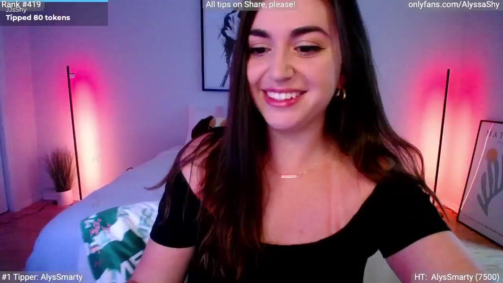 Gallery image thumbnail from AlyssaShy's myfreecams stream on, 06/20/2024, 22:45 image 19 of 20