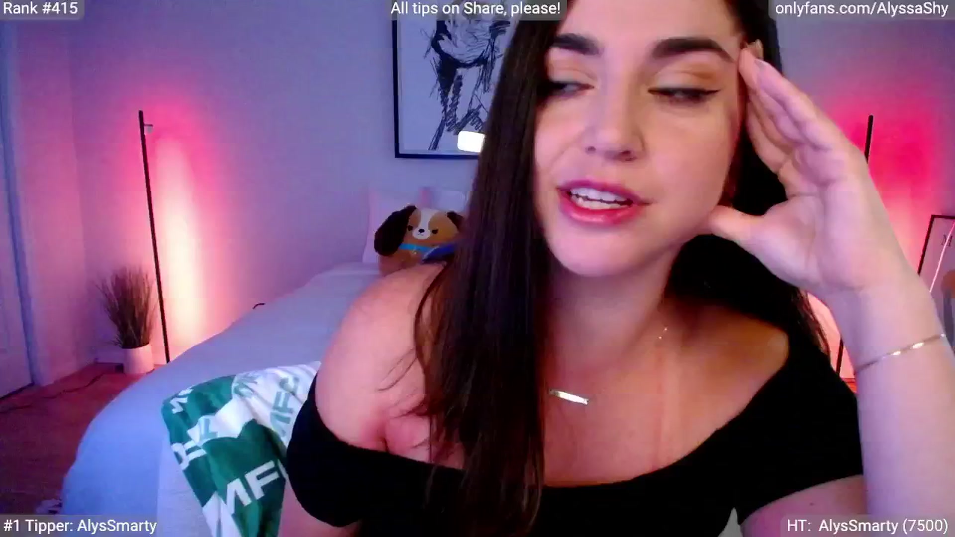 Gallery image thumbnail from AlyssaShy's myfreecams stream on, 06/21/2024, 24:02 image 6 of 20