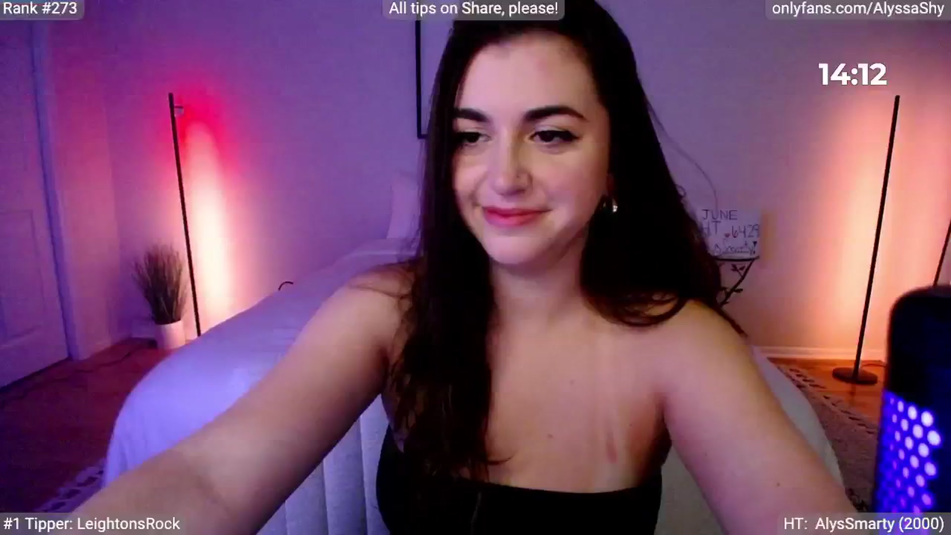 Gallery image thumbnail from AlyssaShy's myfreecams stream on, 06/22/2024, 04:34 image 19 of 20