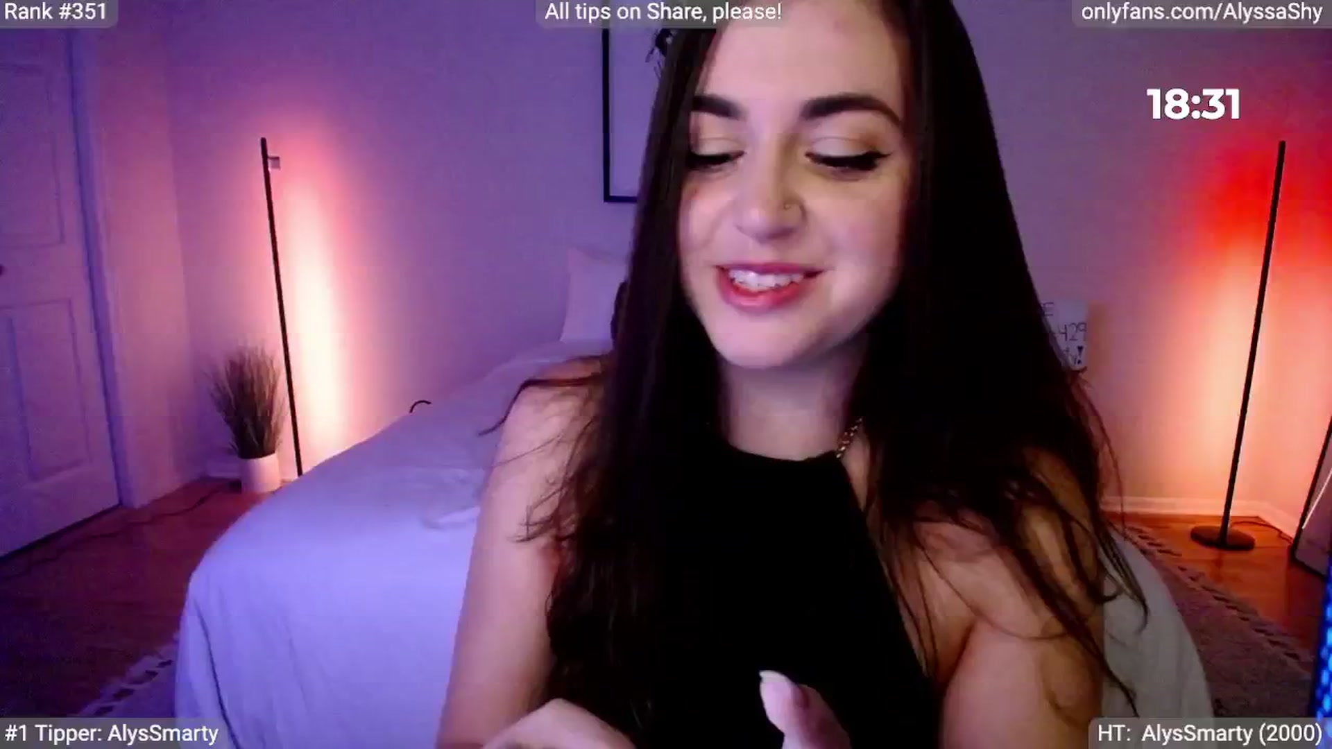Gallery image thumbnail from AlyssaShy's myfreecams stream on, 06/22/2024, 04:34 image 12 of 20