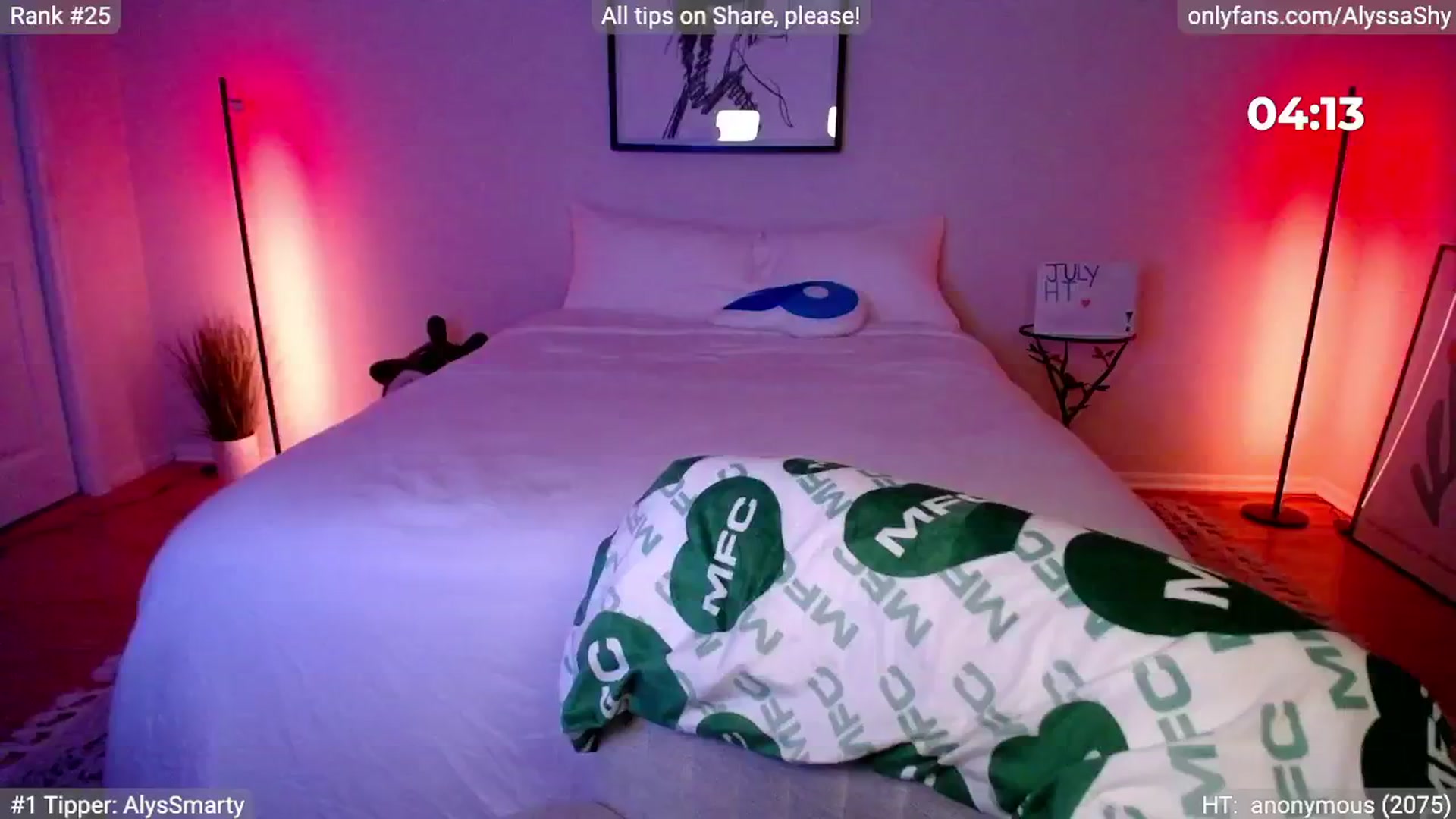 Gallery image thumbnail from AlyssaShy's myfreecams stream on, 07/04/2024, 02:35 image 14 of 20