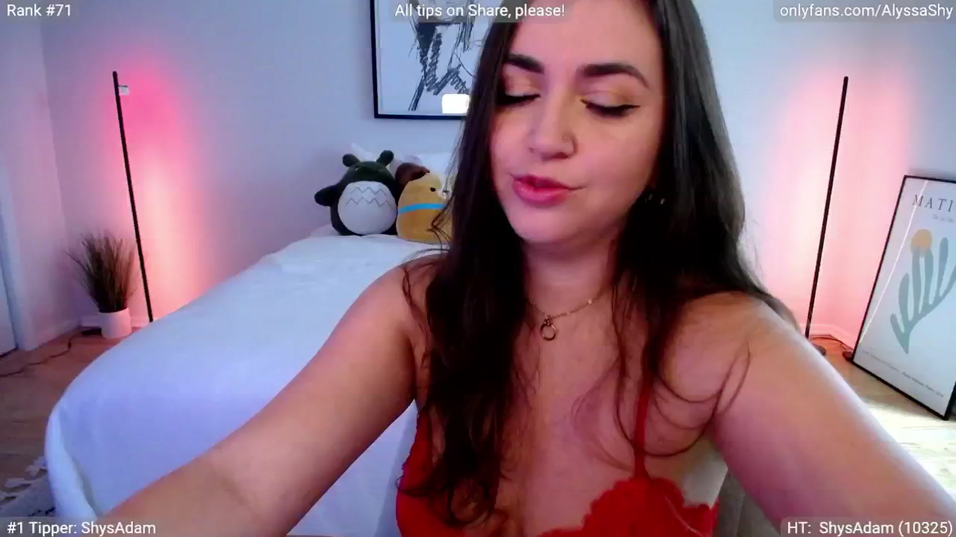 Gallery image thumbnail from AlyssaShy's myfreecams stream on, 07/09/2024, 21:41 image 9 of 20