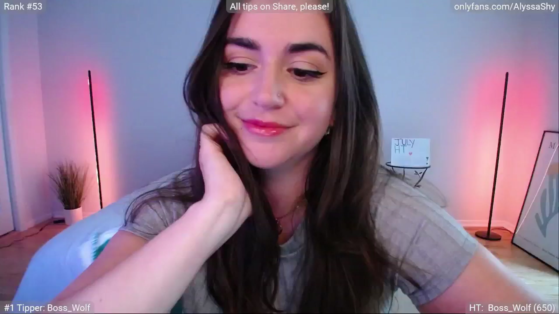 Gallery image thumbnail from AlyssaShy's myfreecams stream on, 07/17/2024, 21:42 image 16 of 20