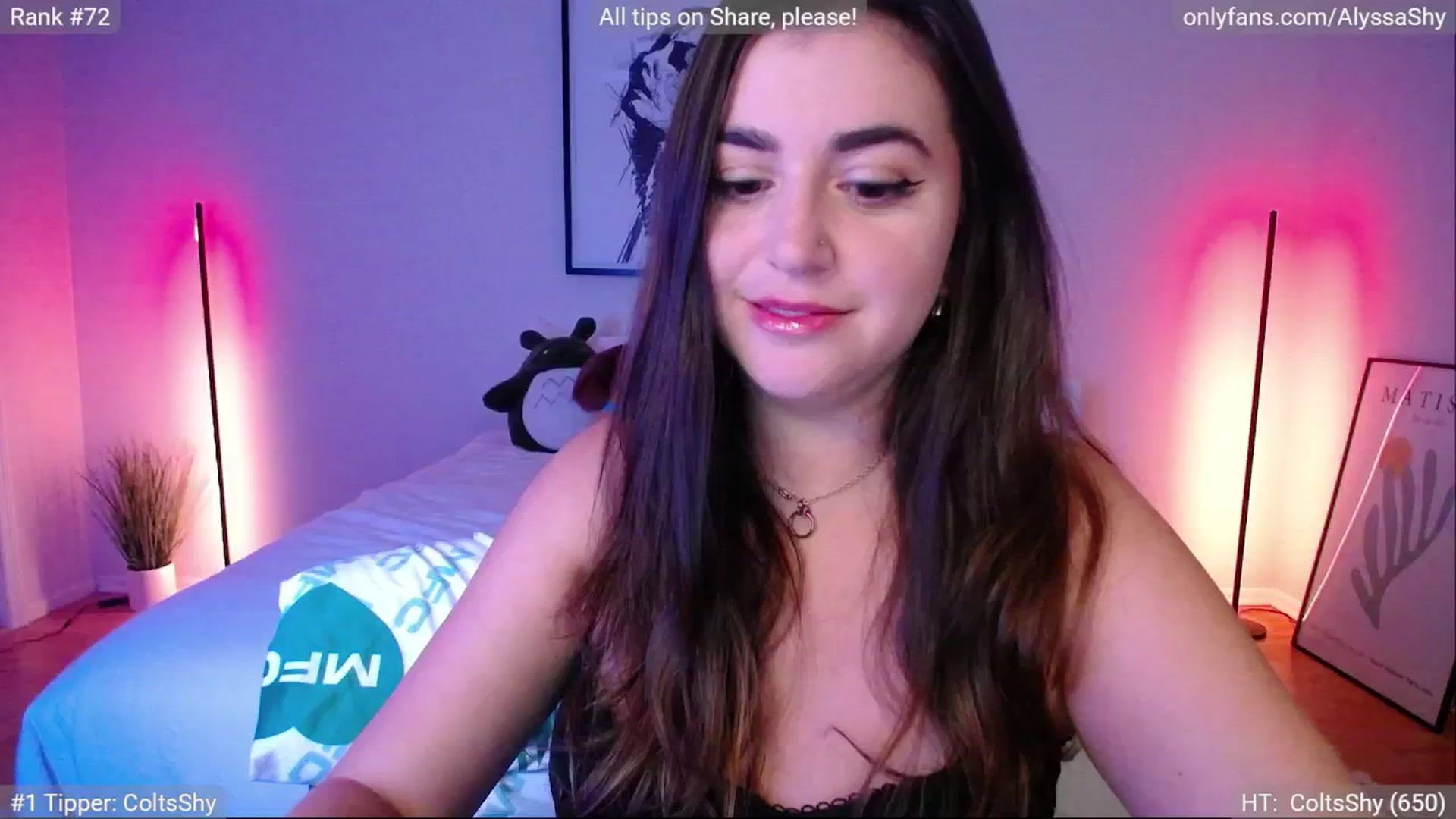 Gallery image thumbnail from AlyssaShy's myfreecams stream on, 07/20/2024, 06:59 image 1 of 20