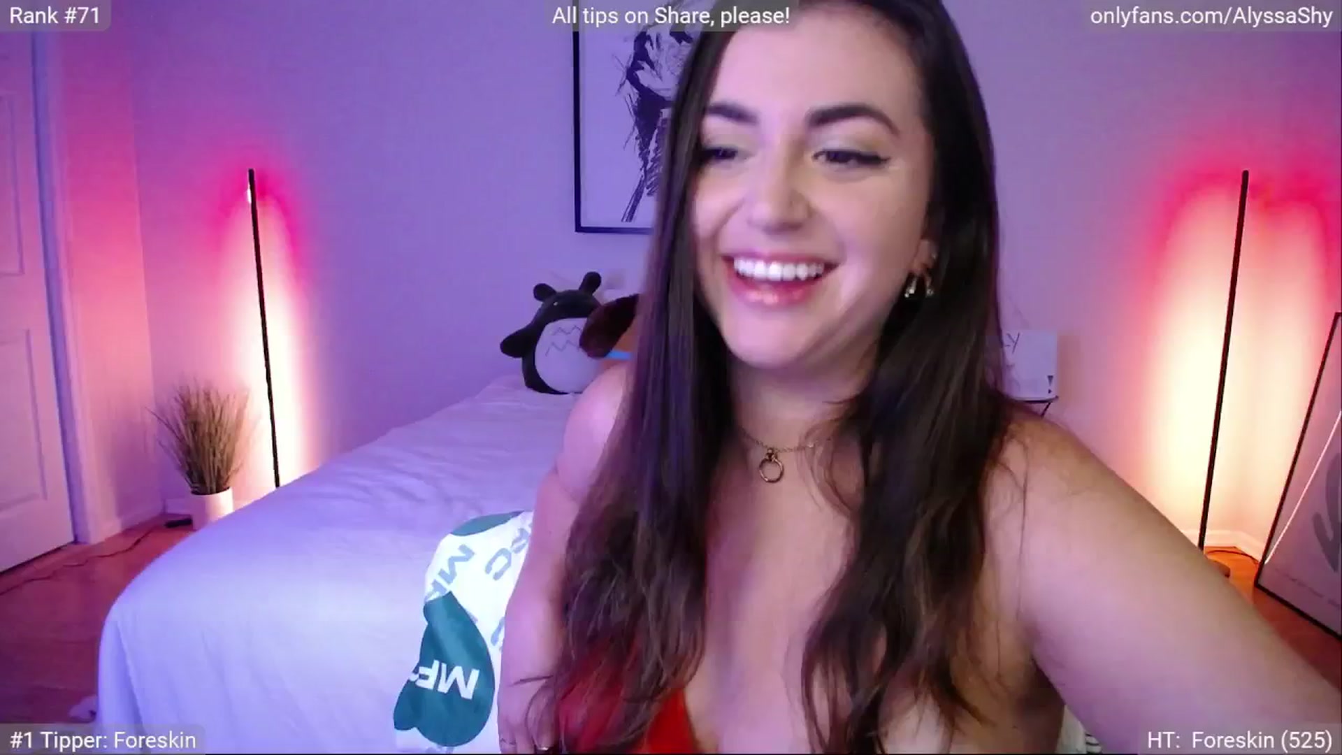 Gallery image thumbnail from AlyssaShy's myfreecams stream on, 07/21/2024, 24:27 image 20 of 20