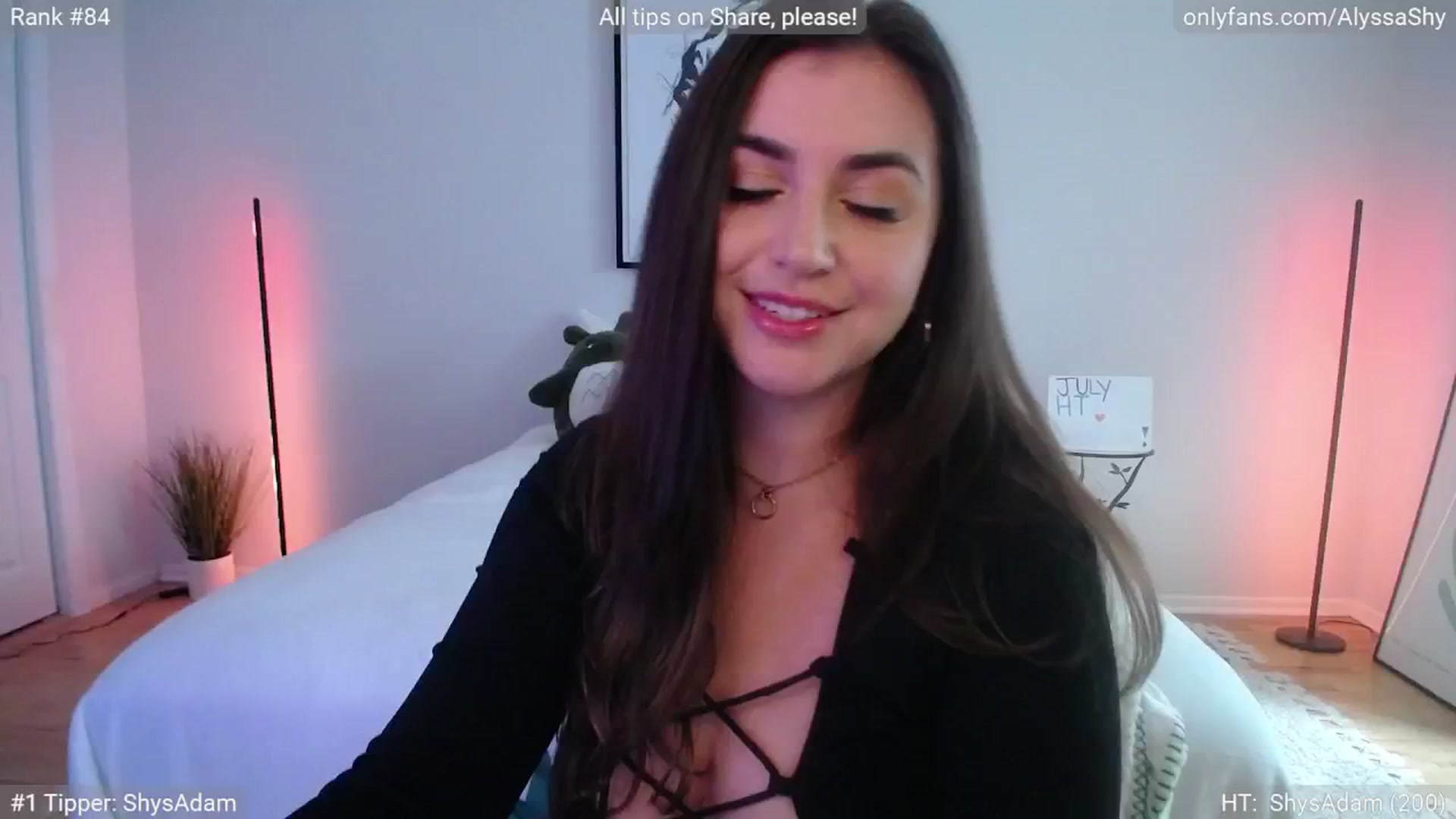 Gallery image thumbnail from AlyssaShy's myfreecams stream on, 07/24/2024, 22:01 image 8 of 20