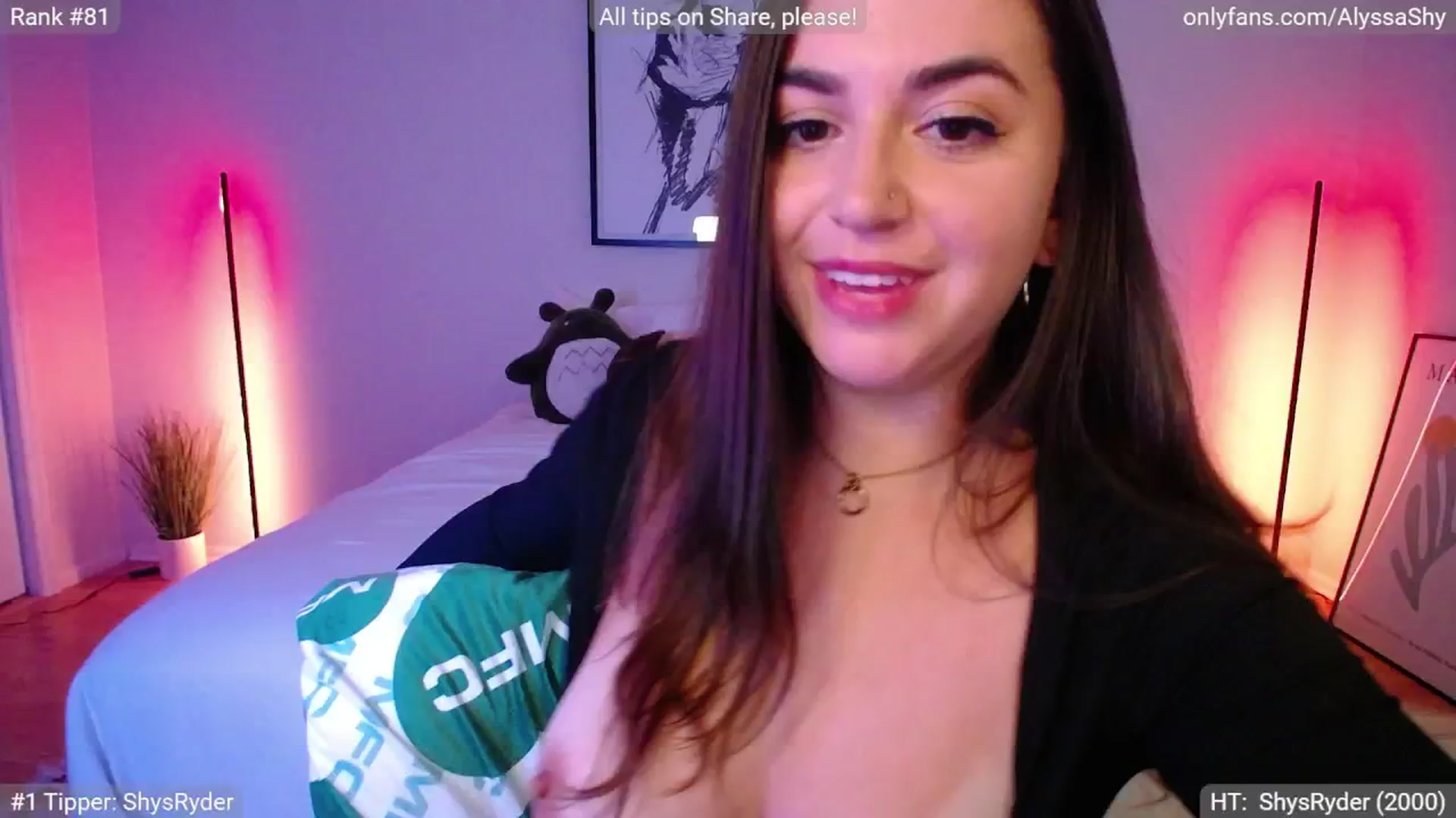 Gallery image thumbnail from AlyssaShy's myfreecams stream on, 07/25/2024, 24:02 image 13 of 20