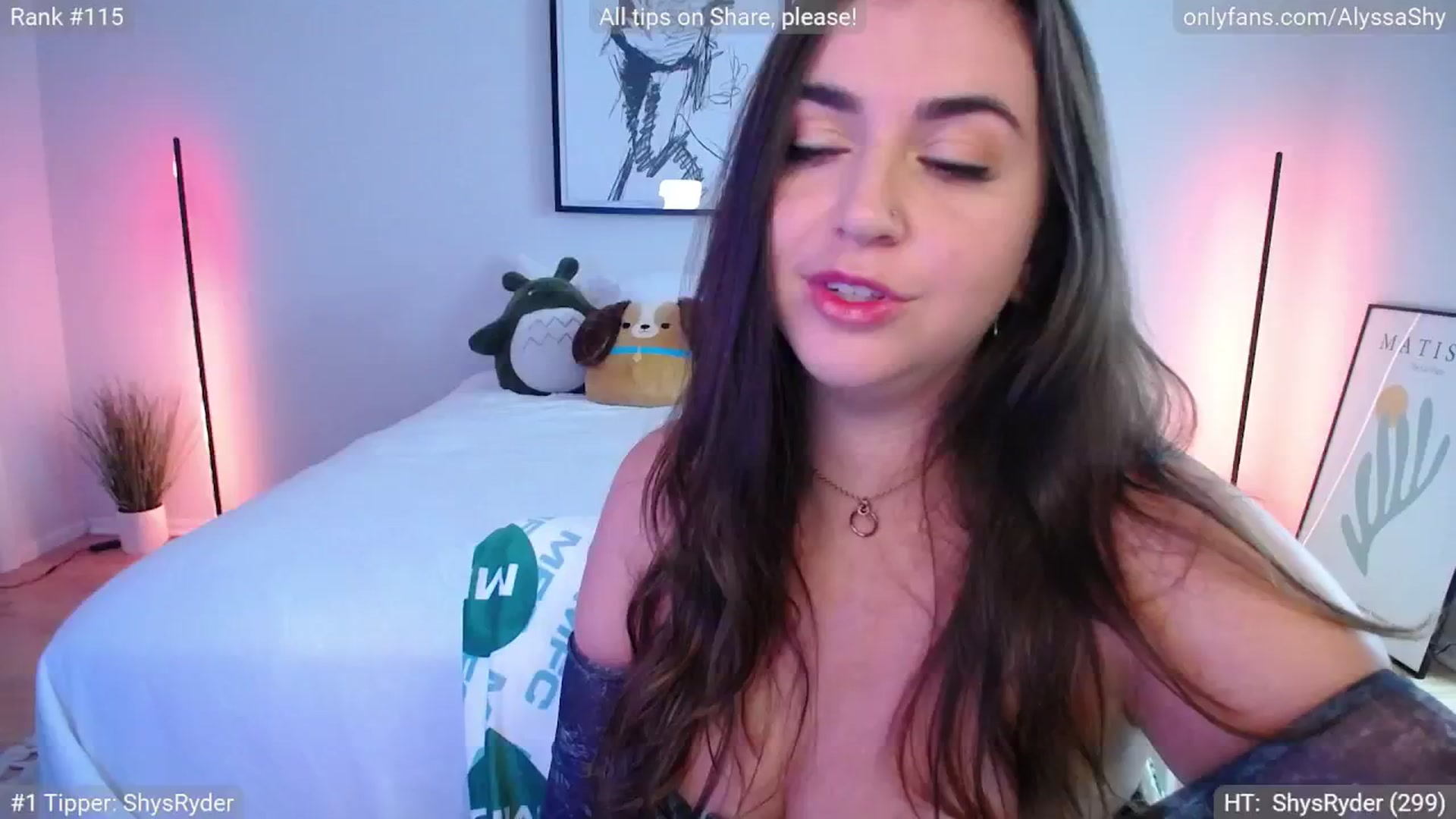 Gallery image thumbnail from AlyssaShy's myfreecams stream on, 07/30/2024, 23:15 image 7 of 20