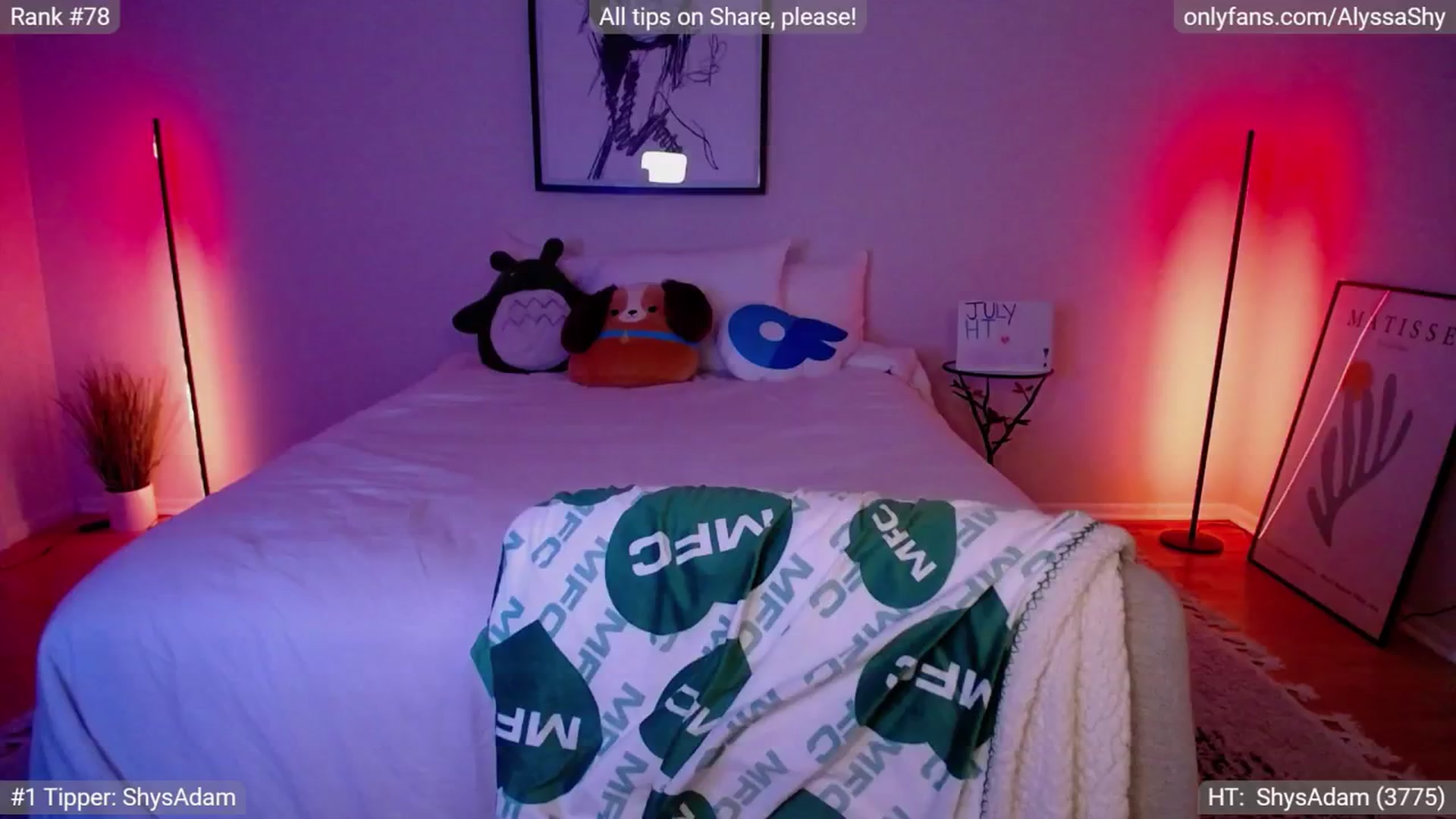 Gallery image thumbnail from AlyssaShy's myfreecams stream on, 08/06/2024, 23:22 image 5 of 20