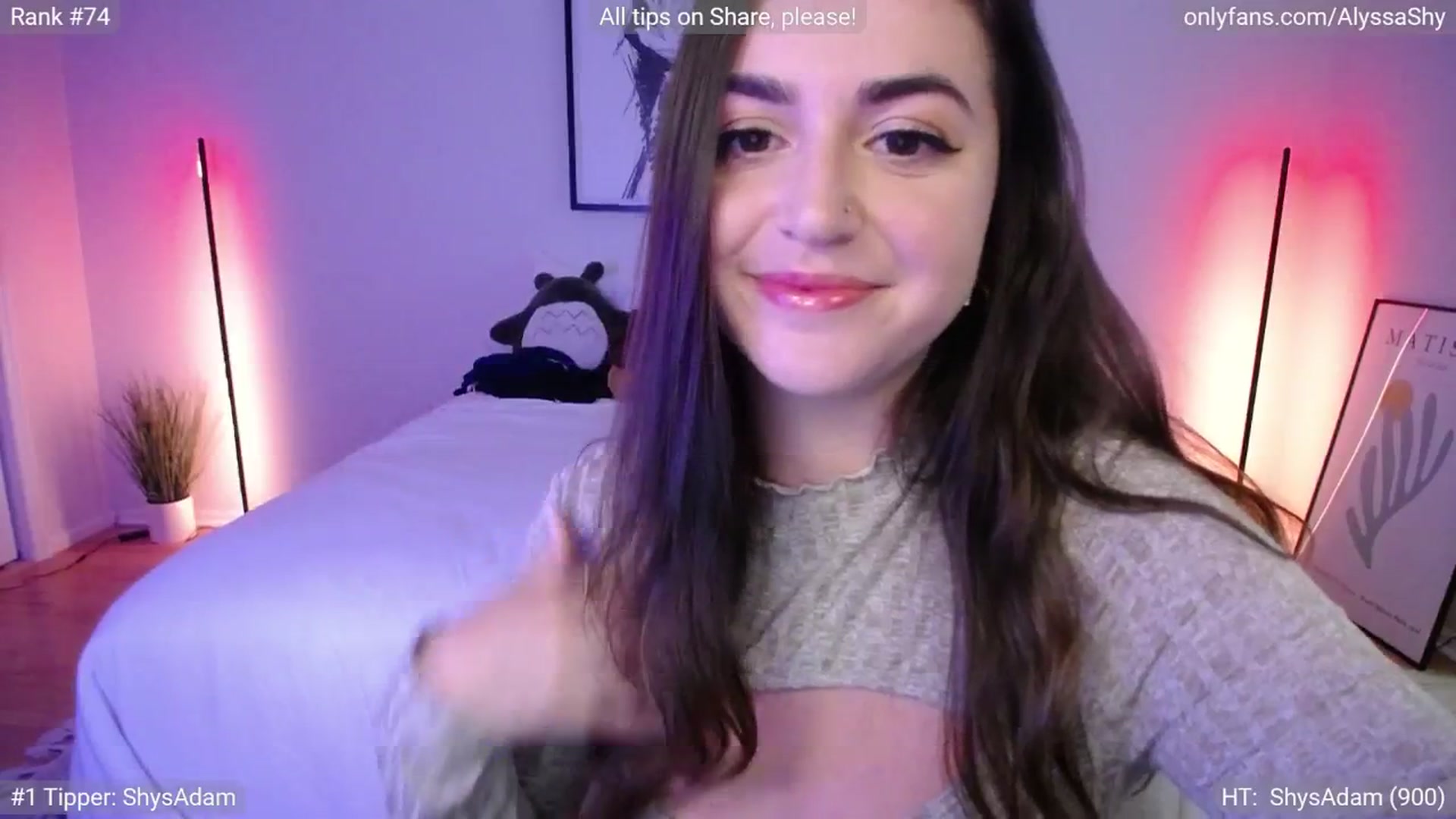 Gallery image thumbnail from AlyssaShy's myfreecams stream on, 08/07/2024, 22:13 image 12 of 20
