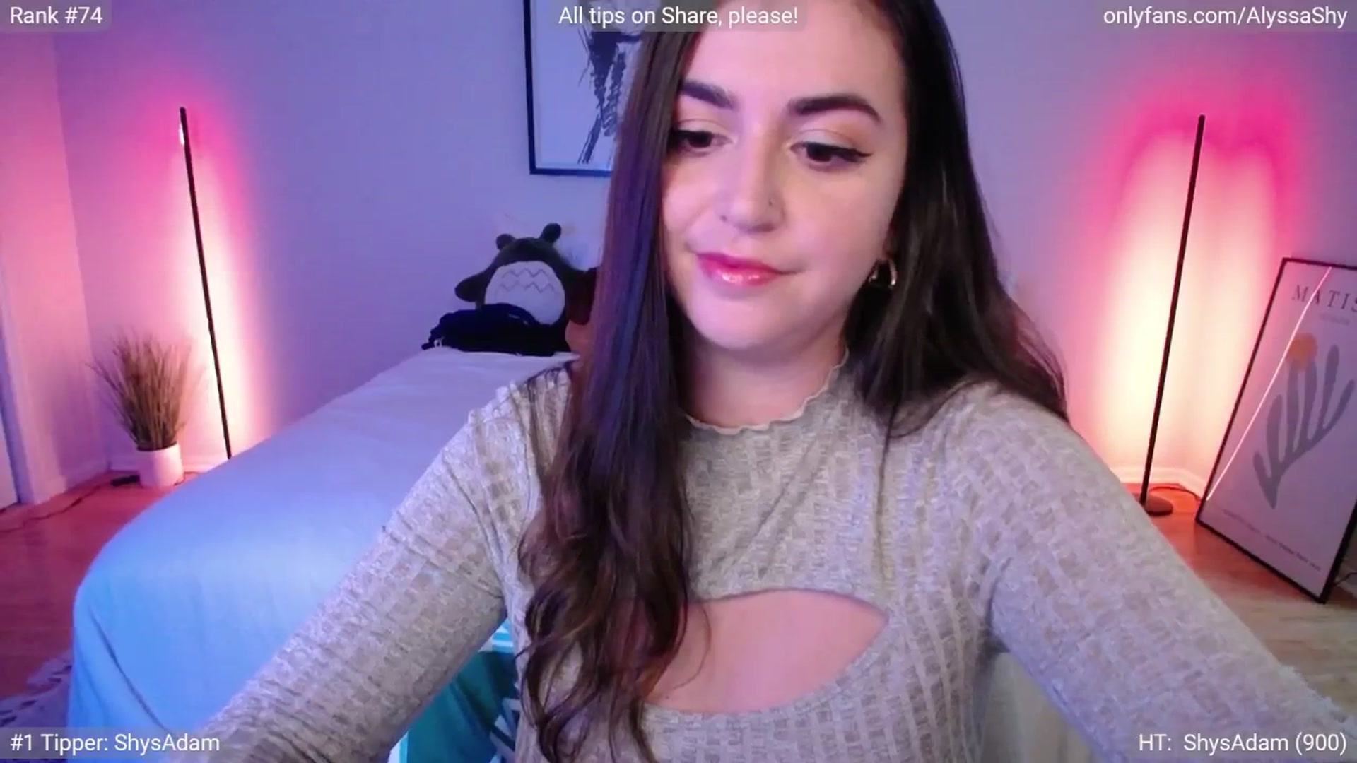 Gallery image thumbnail from AlyssaShy's myfreecams stream on, 08/07/2024, 22:13 image 7 of 20