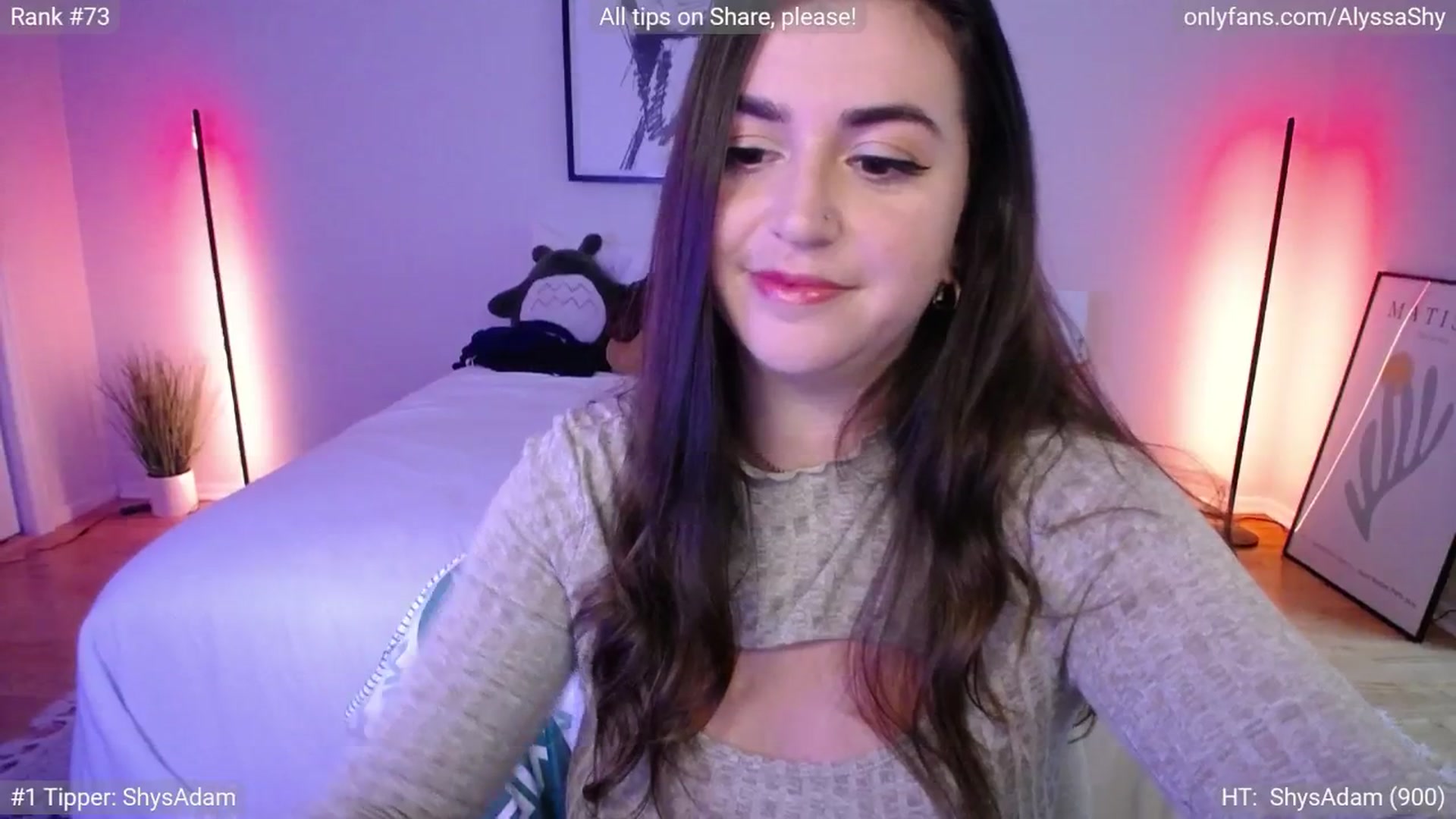 Gallery image thumbnail from AlyssaShy's myfreecams stream on, 08/07/2024, 22:13 image 14 of 20