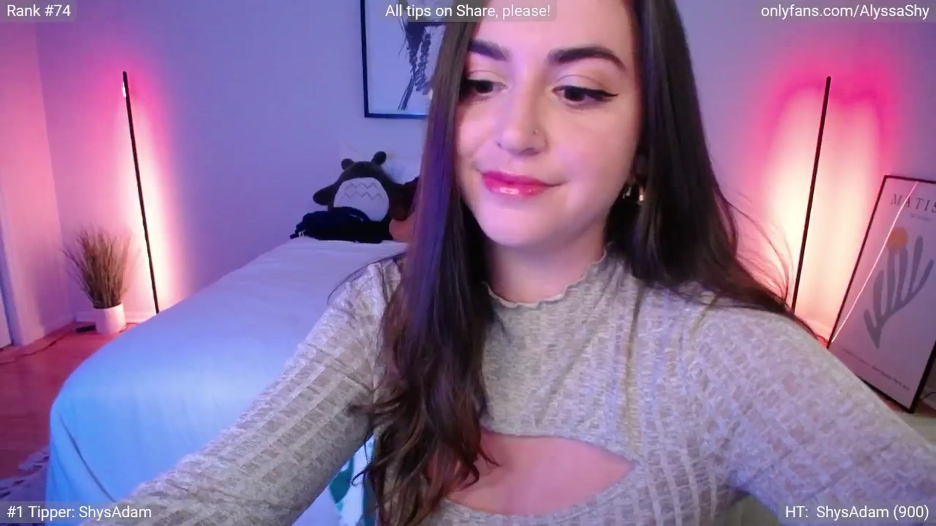 Gallery image thumbnail from AlyssaShy's myfreecams stream on, 08/07/2024, 22:13 image 6 of 20