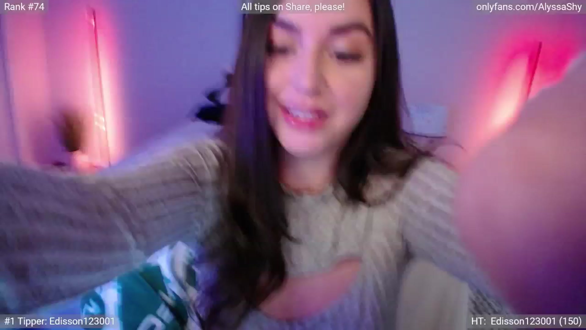 Gallery image thumbnail from AlyssaShy's myfreecams stream on, 08/07/2024, 22:13 image 2 of 20