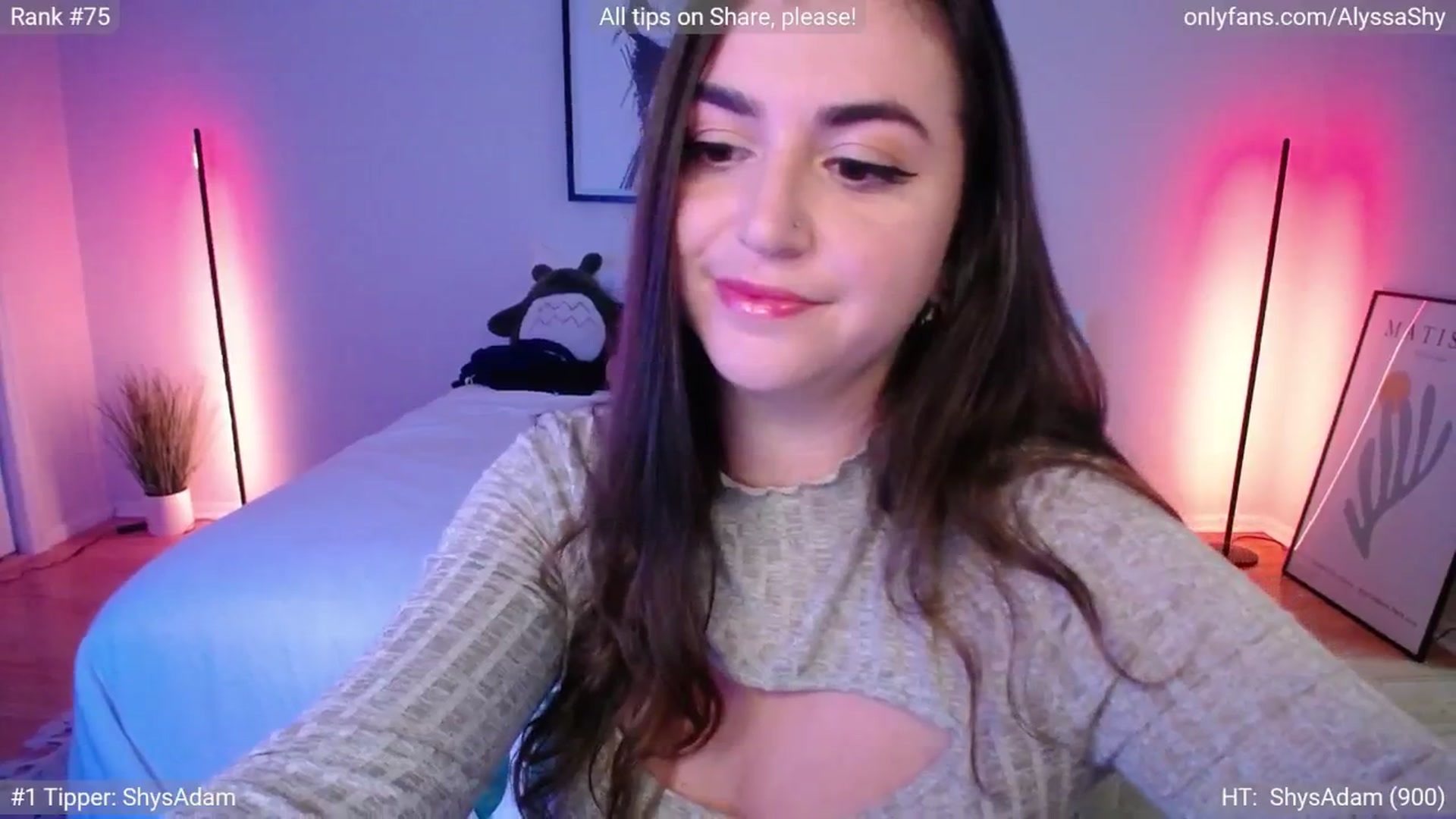 Gallery image thumbnail from AlyssaShy's myfreecams stream on, 08/07/2024, 22:13 image 9 of 20