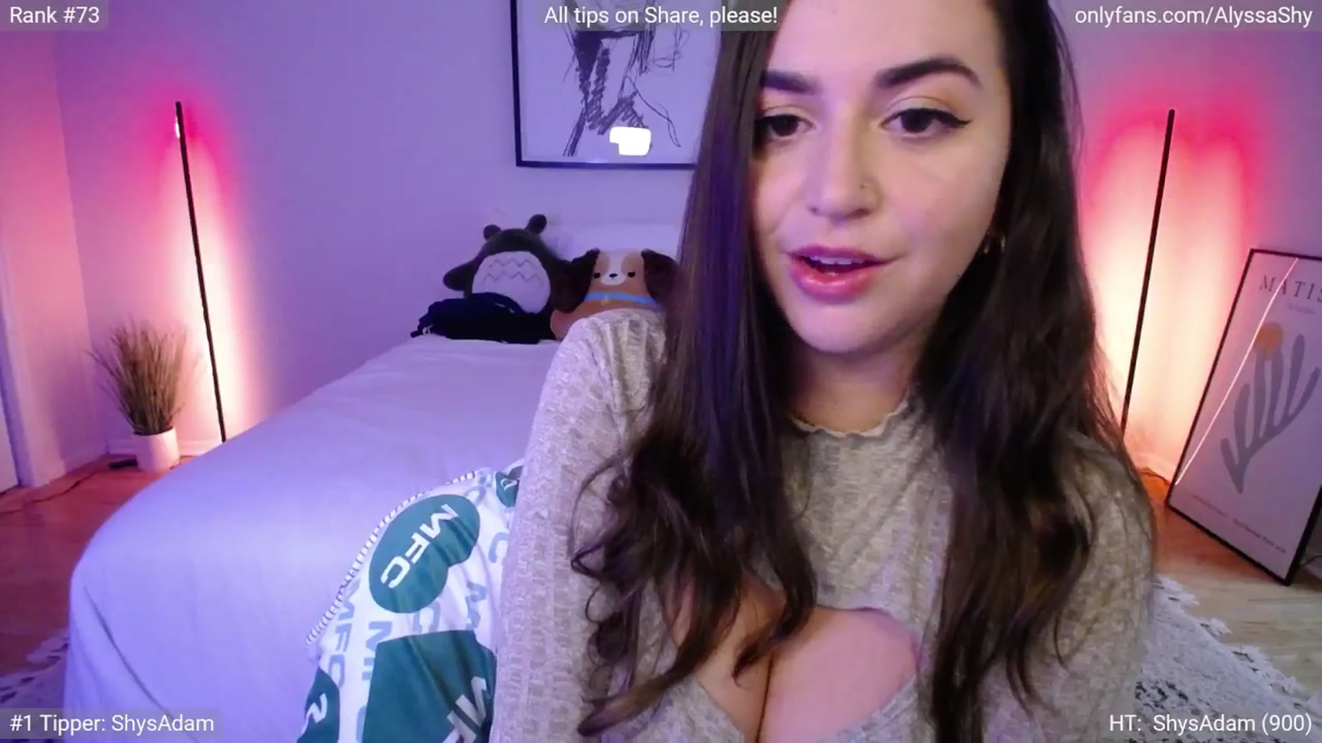 Gallery image thumbnail from AlyssaShy's myfreecams stream on, 08/07/2024, 22:13 image 17 of 20
