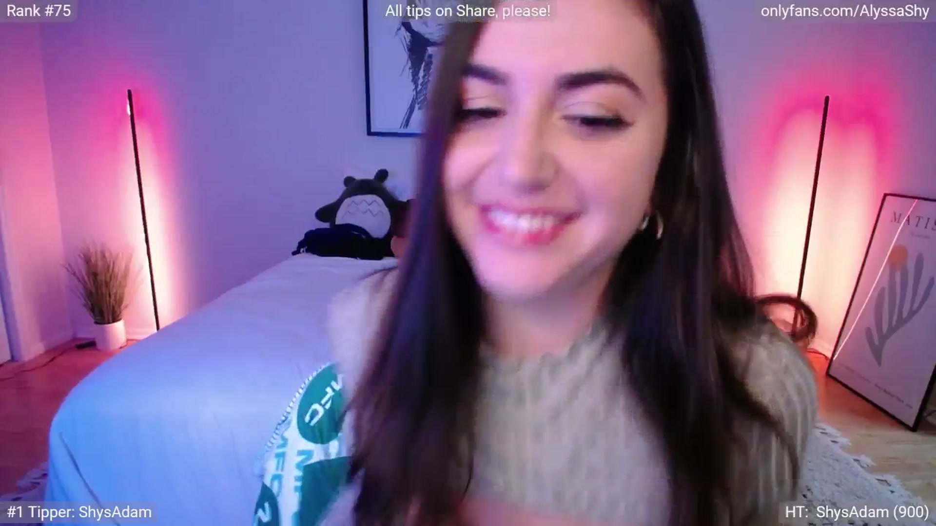 Gallery image thumbnail from AlyssaShy's myfreecams stream on, 08/07/2024, 22:13 image 11 of 20