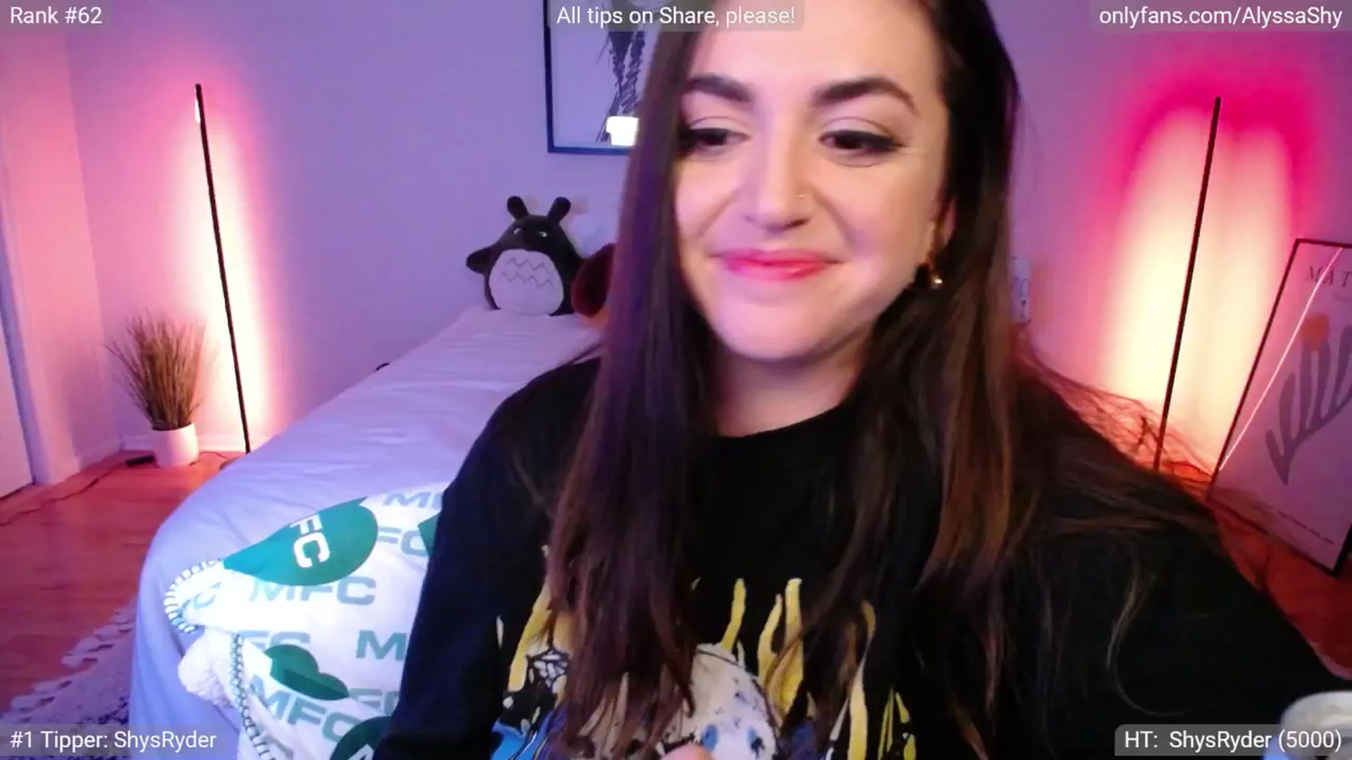 Gallery image thumbnail from AlyssaShy's myfreecams stream on, 08/18/2024, 05:08 image 19 of 20
