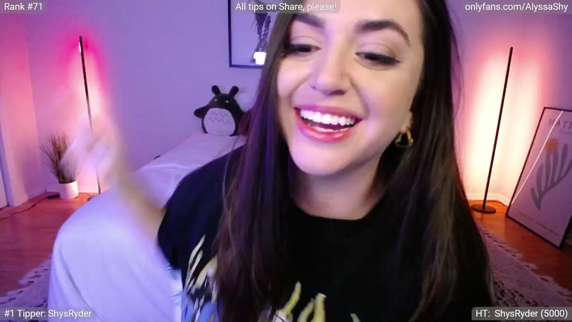 Gallery image thumbnail from AlyssaShy's myfreecams stream on, 08/18/2024, 05:08 image 12 of 20