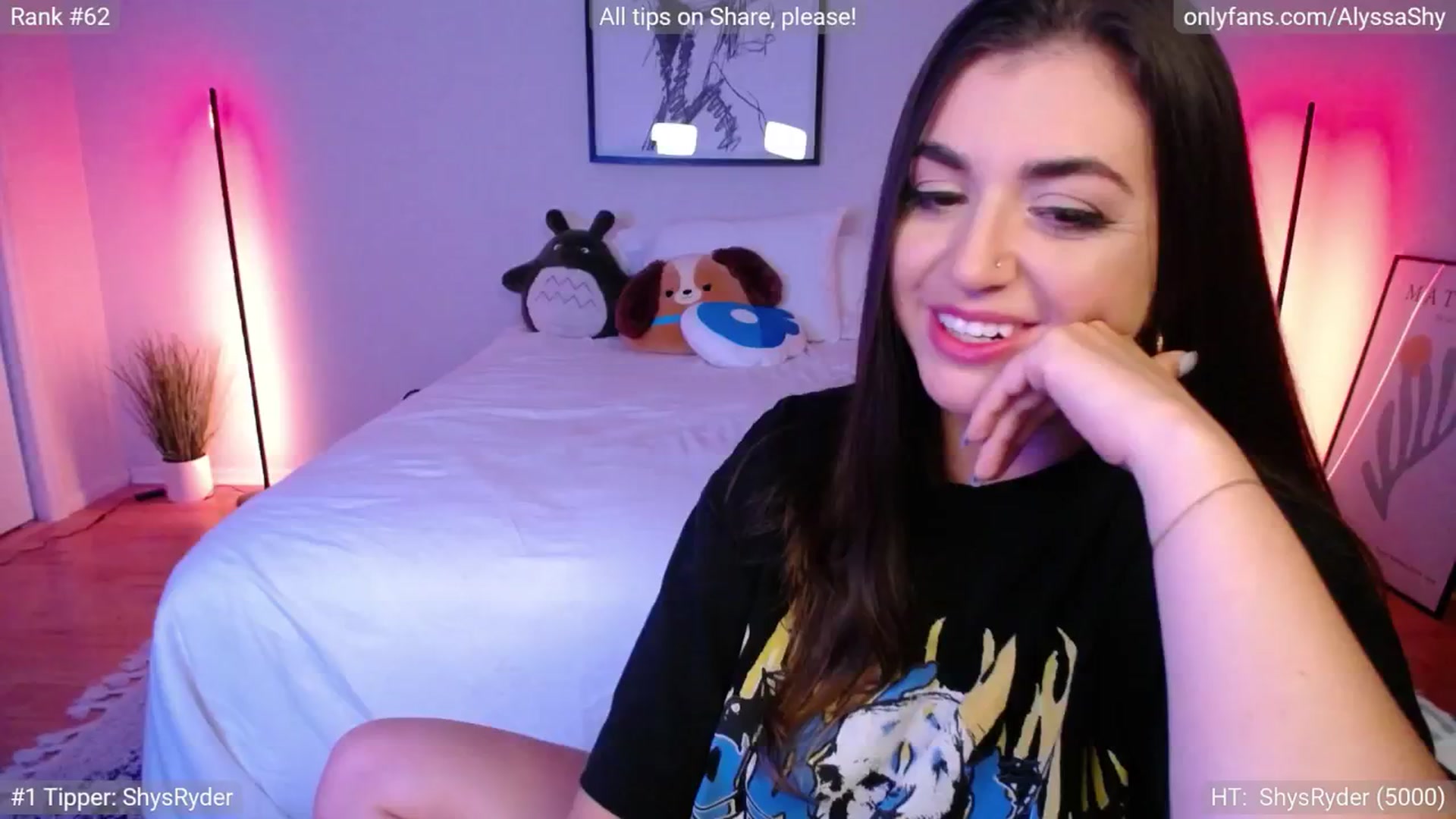 Gallery image thumbnail from AlyssaShy's myfreecams stream on, 08/18/2024, 05:08 image 18 of 20