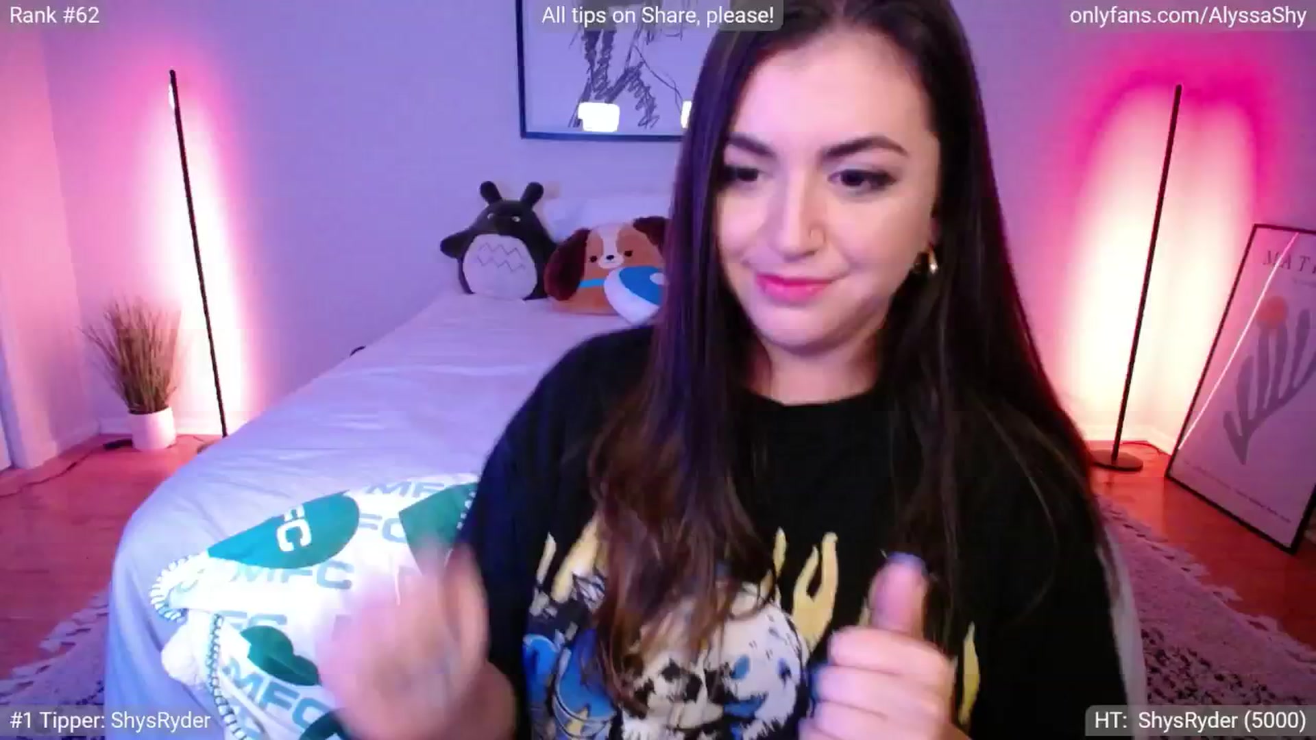 Gallery image thumbnail from AlyssaShy's myfreecams stream on, 08/18/2024, 05:08 image 16 of 20