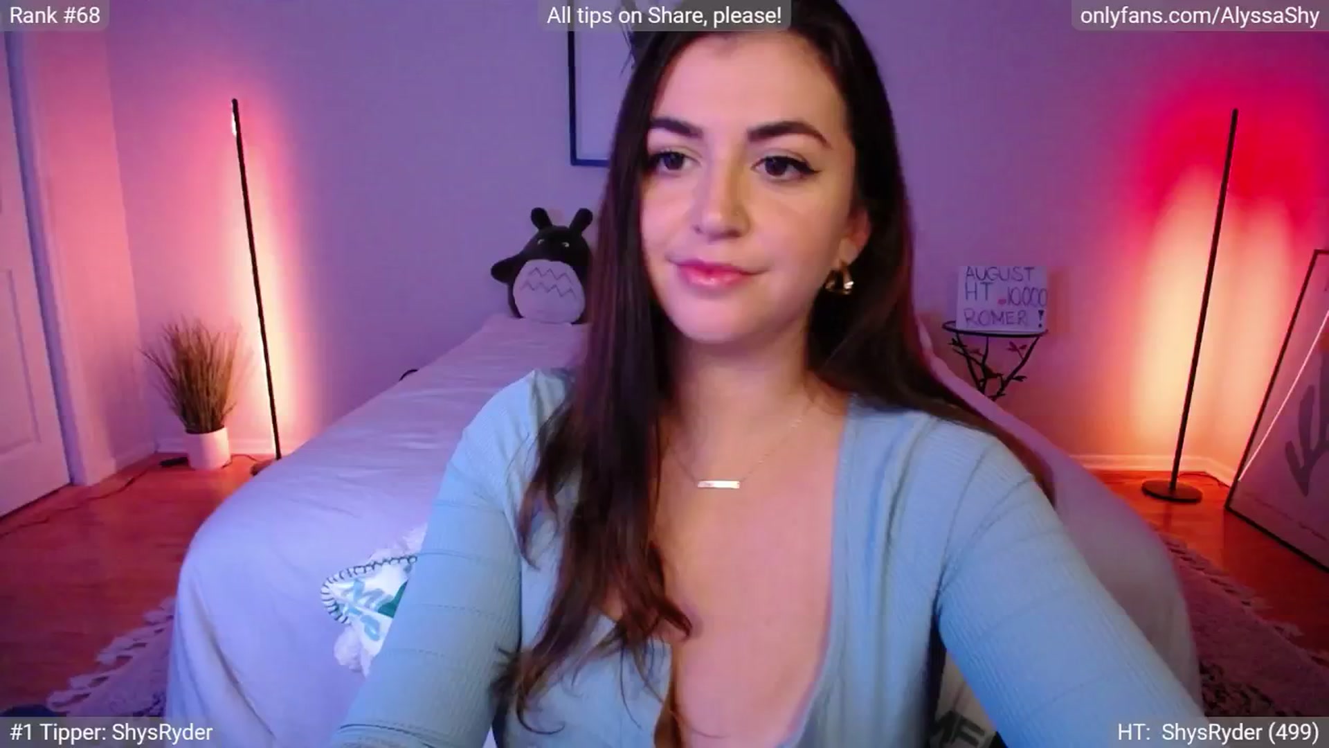 Gallery image thumbnail from AlyssaShy's myfreecams stream on, 08/19/2024, 05:16 image 3 of 20