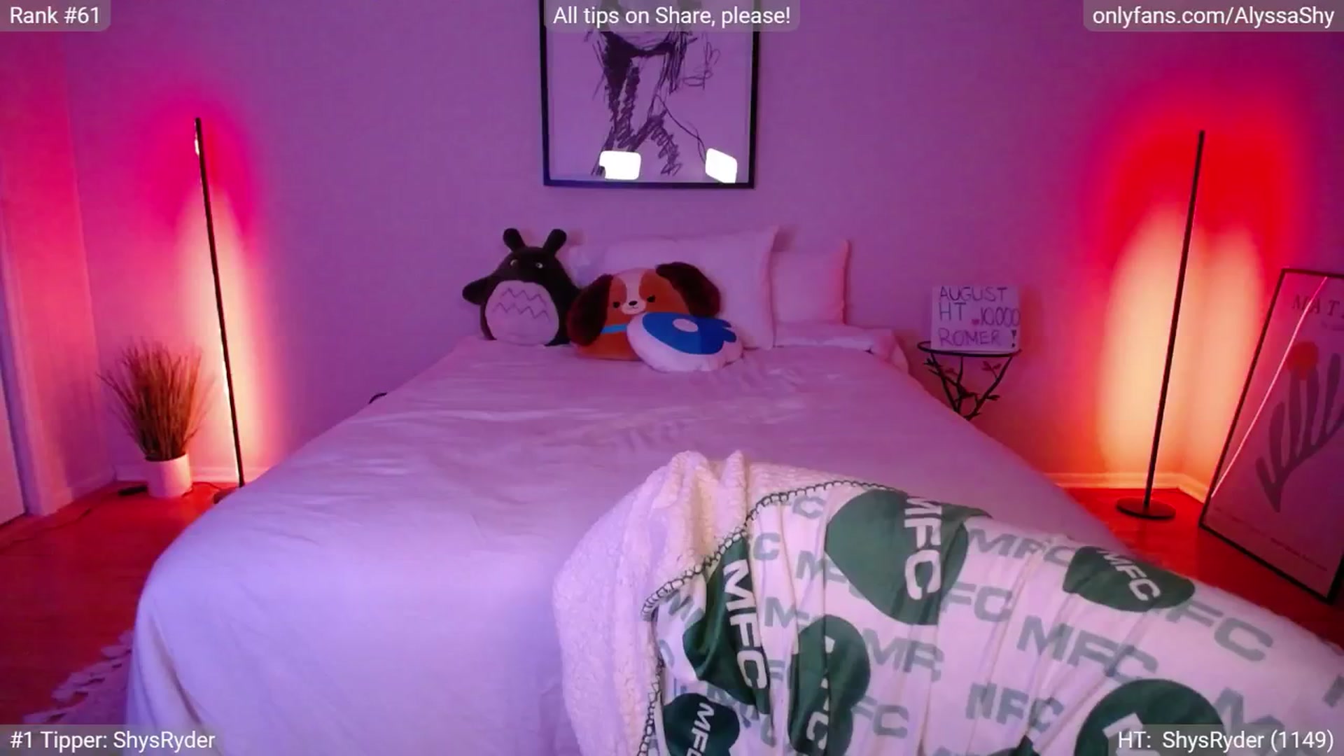 Gallery image thumbnail from AlyssaShy's myfreecams stream on, 08/19/2024, 05:16 image 19 of 20